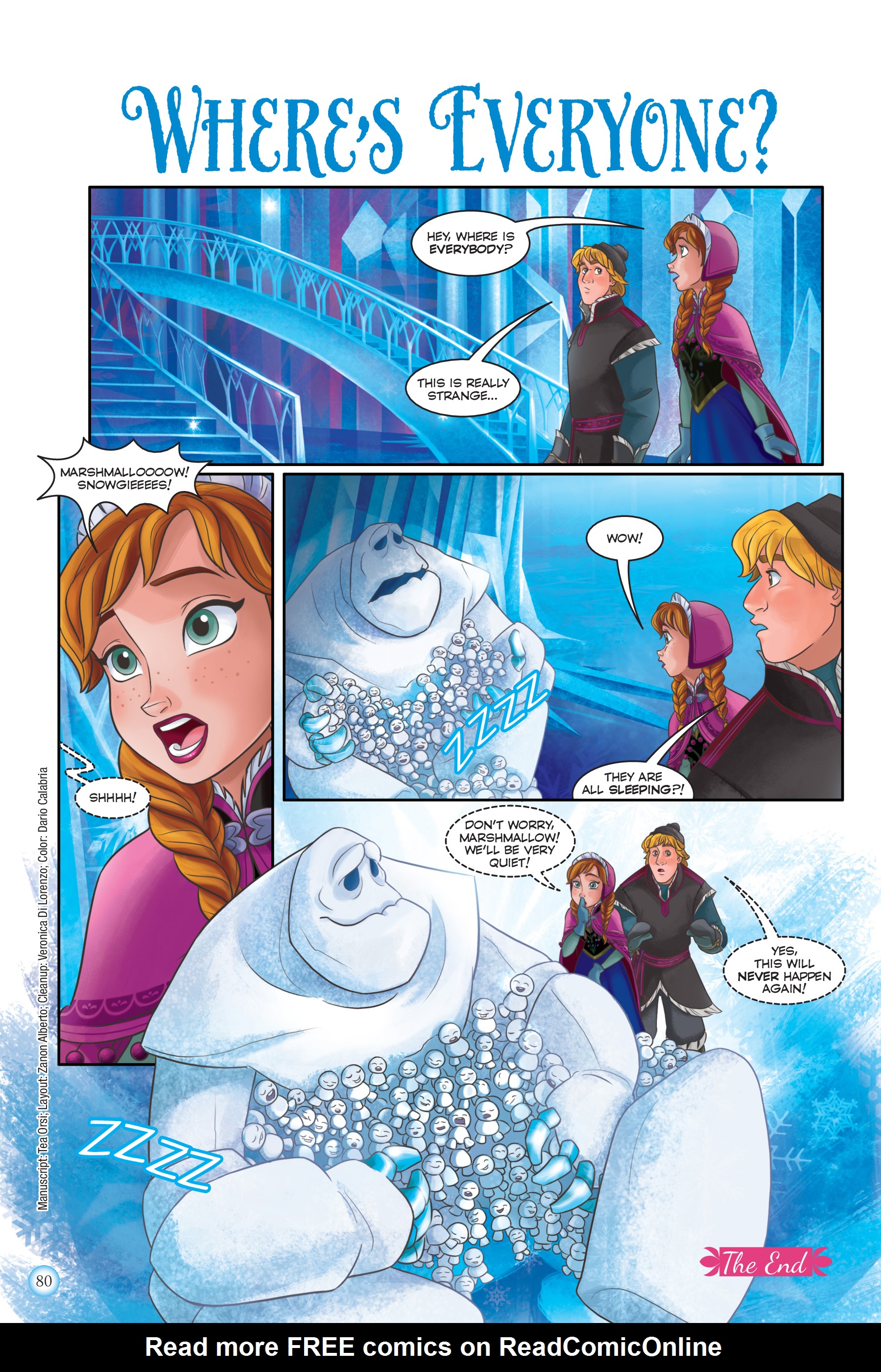 Read online Frozen Adventures: Snowy Stories comic -  Issue # TPB (Part 1) - 80
