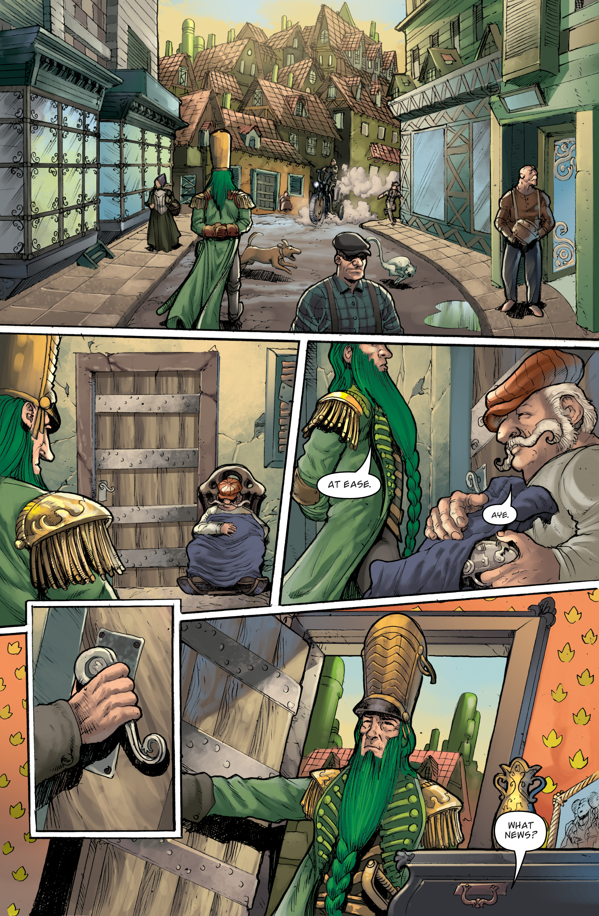 Read online The Steam Engines of Oz: The Geared Leviathan comic -  Issue #2 - 18