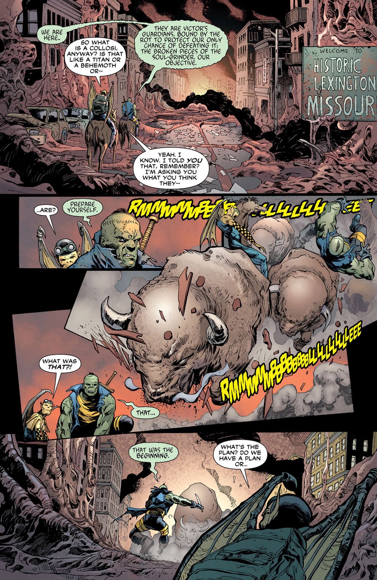 Read online Frankenstein, Agent of S.H.A.D.E. comic -  Issue #14 - 3
