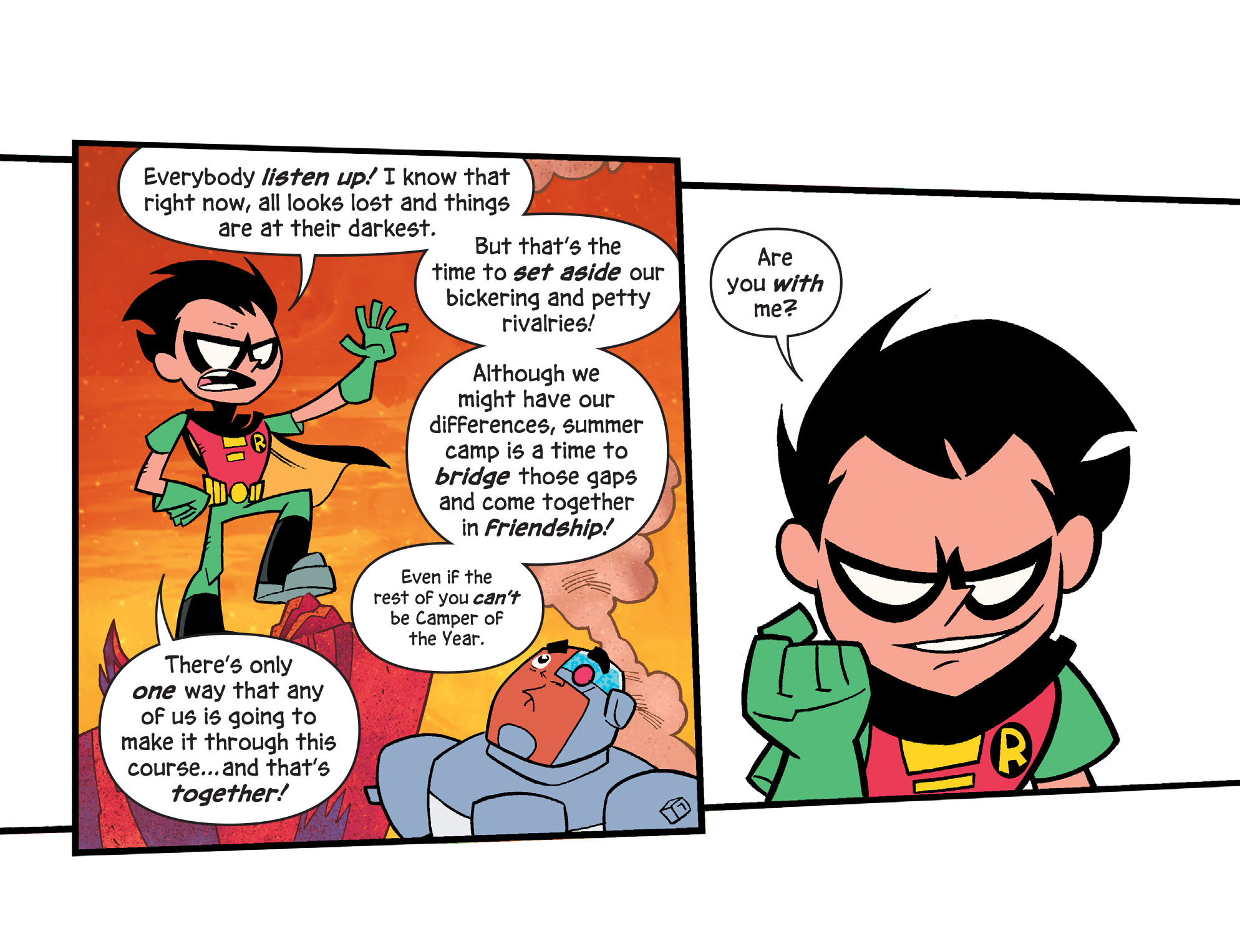 Read online Teen Titans Go! To Camp comic -  Issue #13 - 21