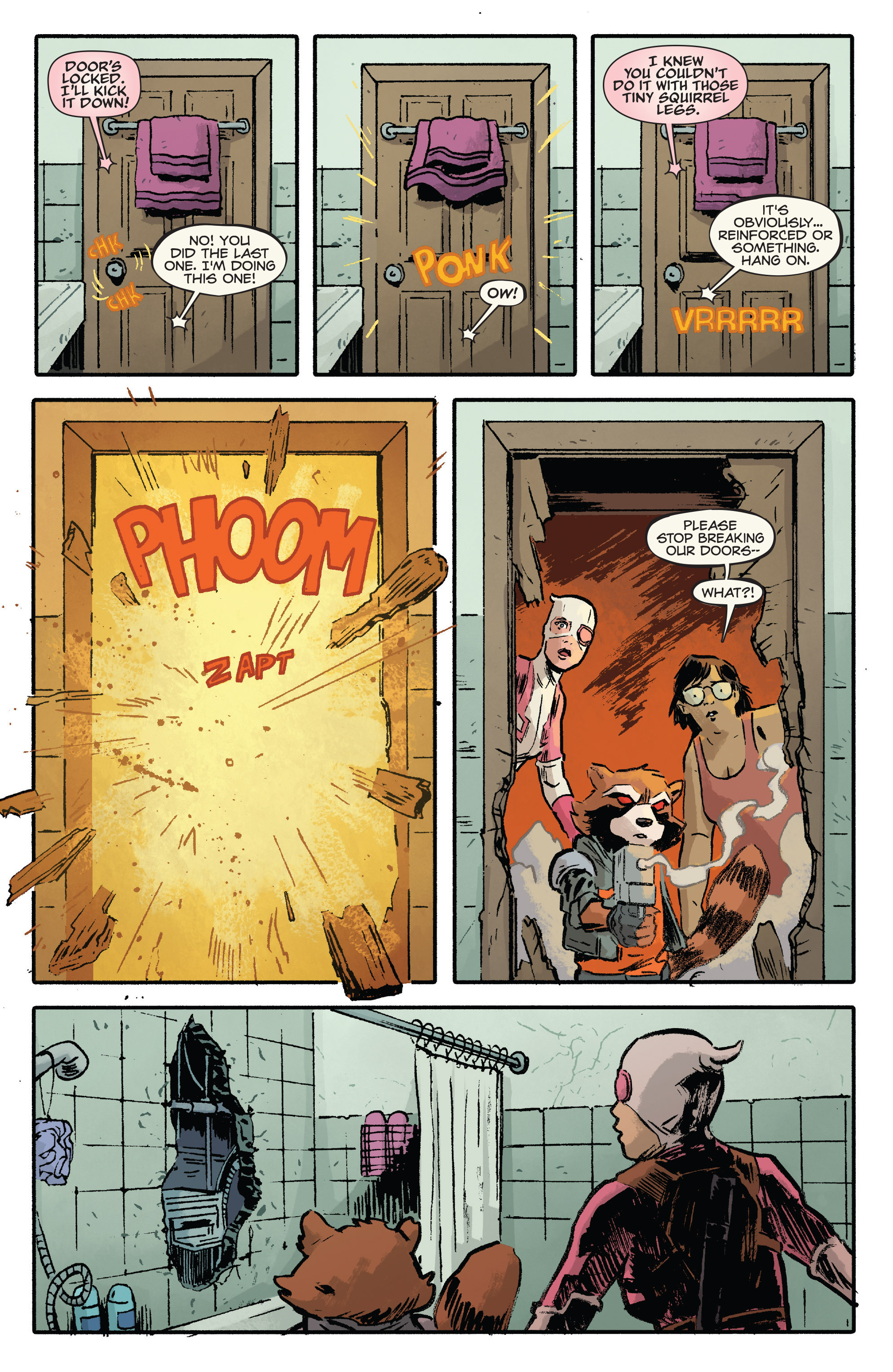 Read online Rocket Raccoon & Groot comic -  Issue #9 - 7