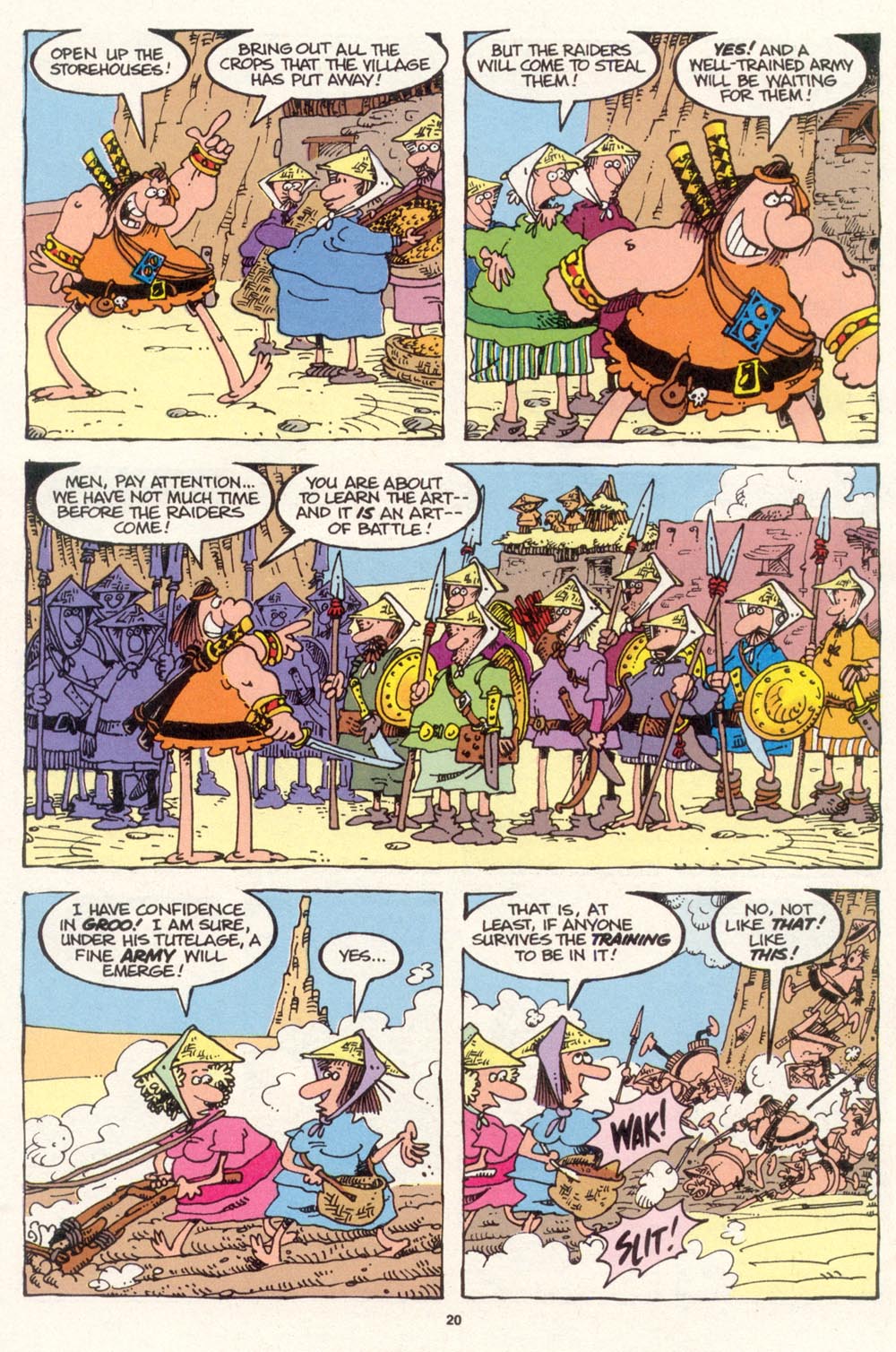 Read online Sergio Aragonés Groo the Wanderer comic -  Issue #115 - 22