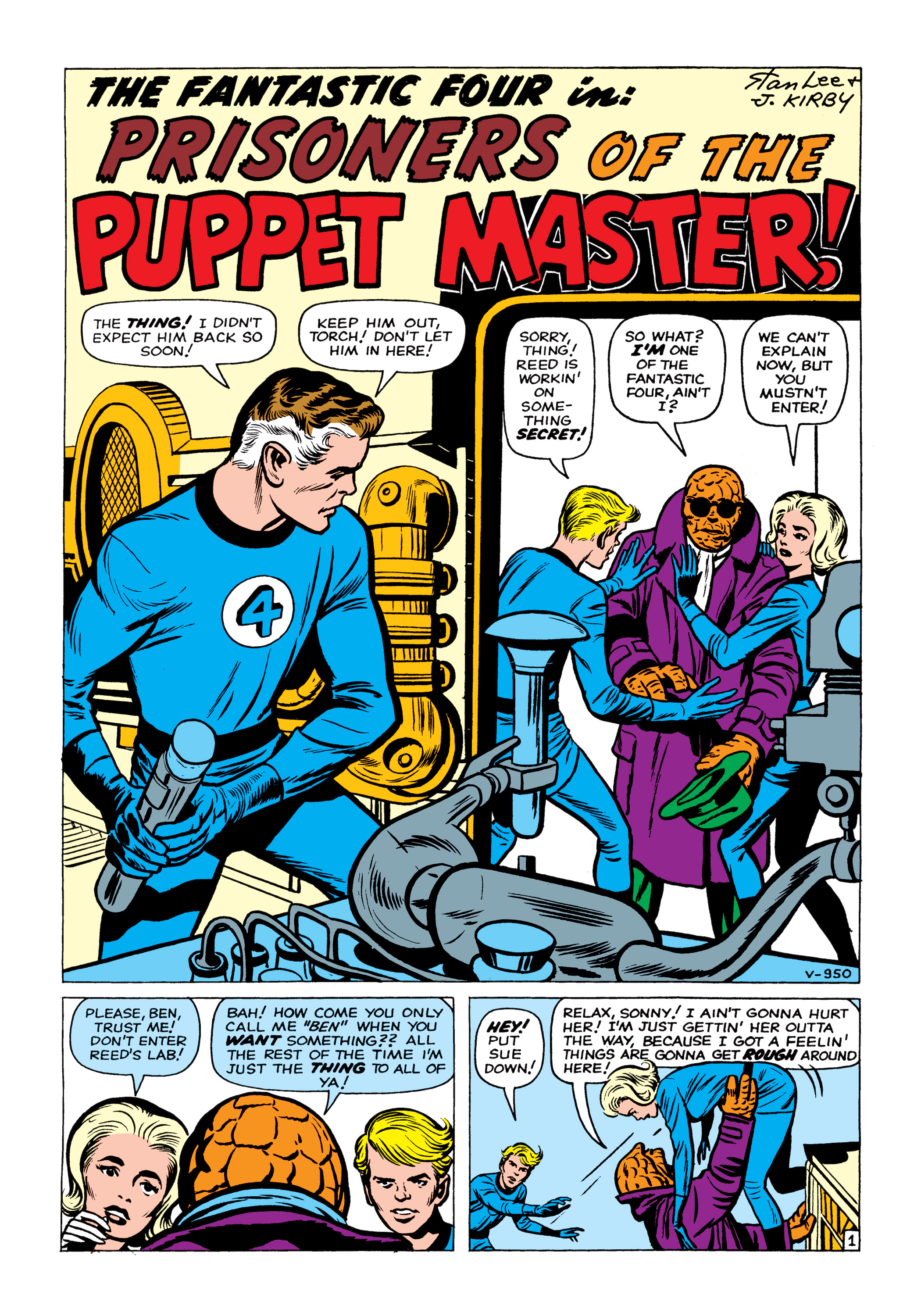 Read online Marvel Masterworks: The Fantastic Four comic -  Issue # TPB 1 (Part 2) - 83