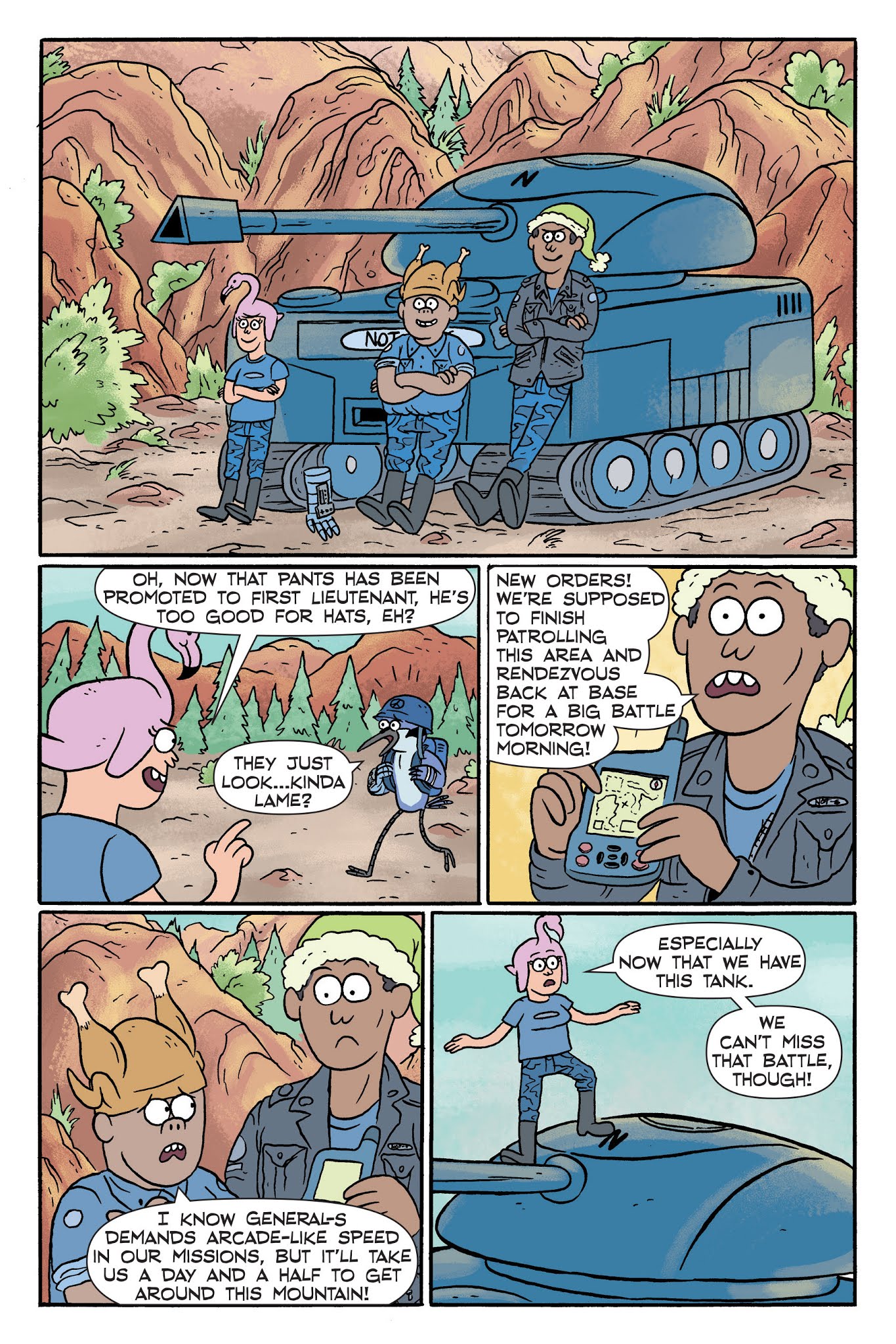 Read online Regular Show: A Clash of Consoles comic -  Issue # TPB (Part 1) - 82