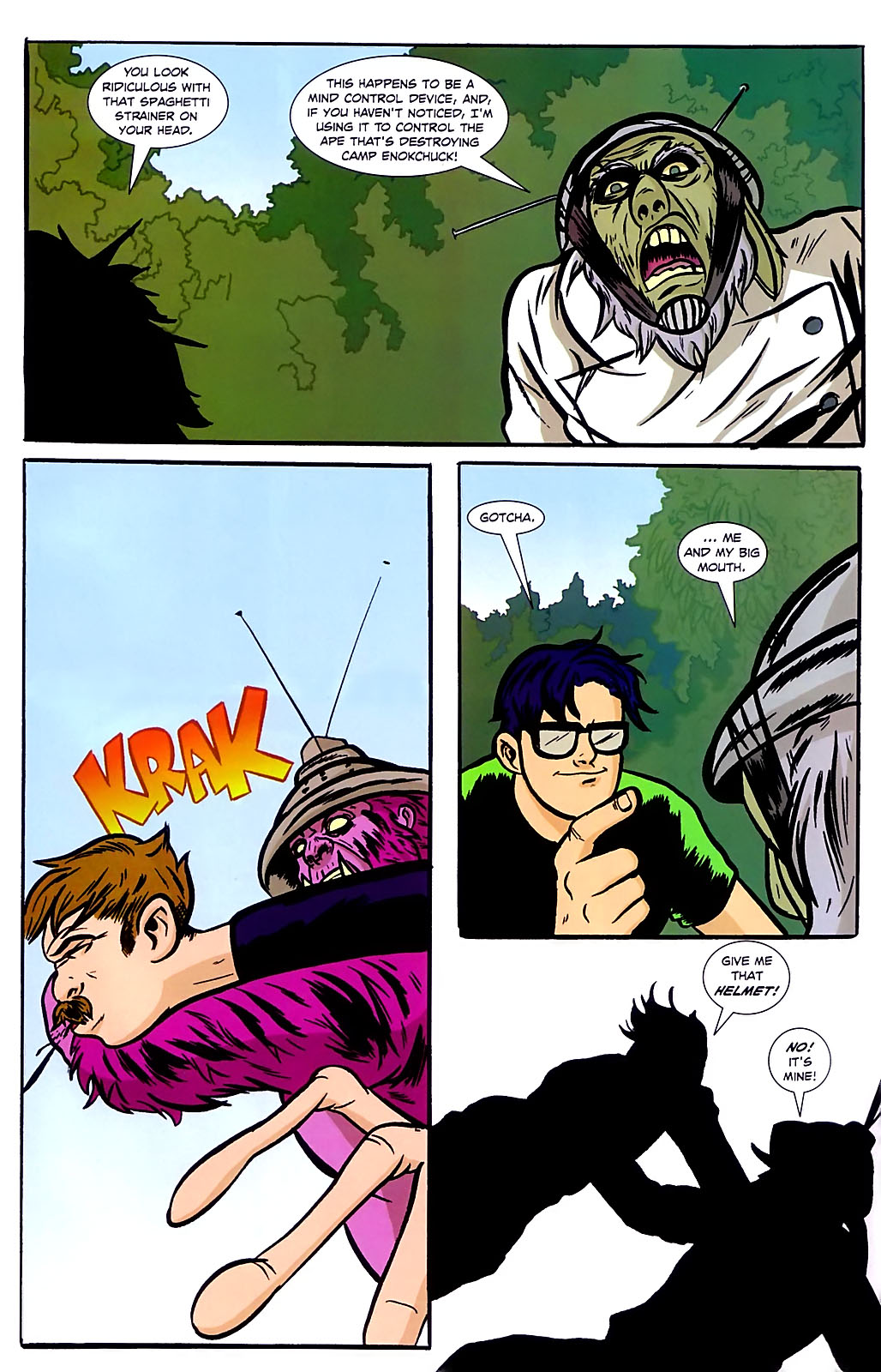 Read online Hero Camp comic -  Issue #4 - 19