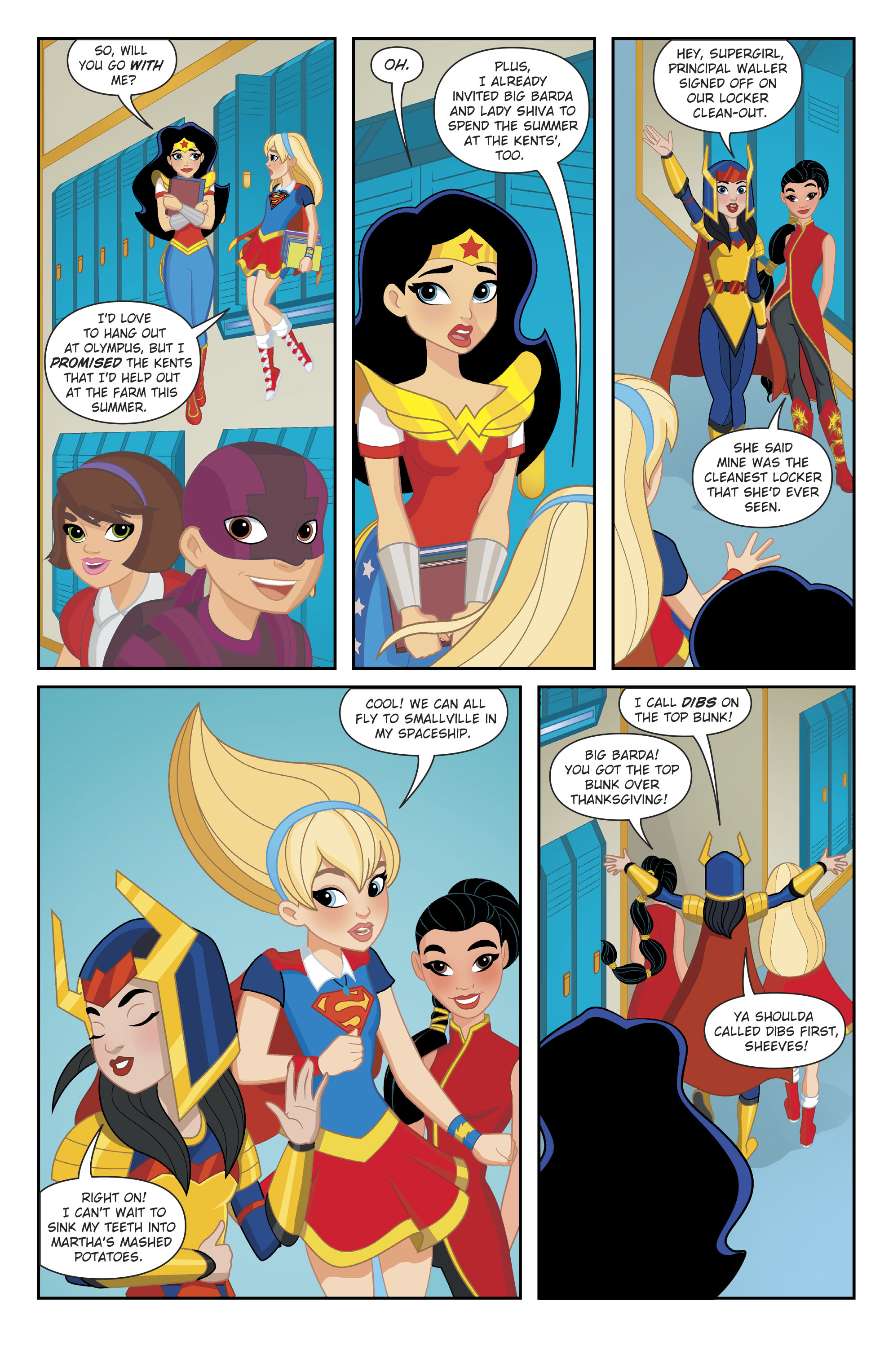 Read online Free Comic Book Day 2017 comic -  Issue # DC Super Hero Girls - 14