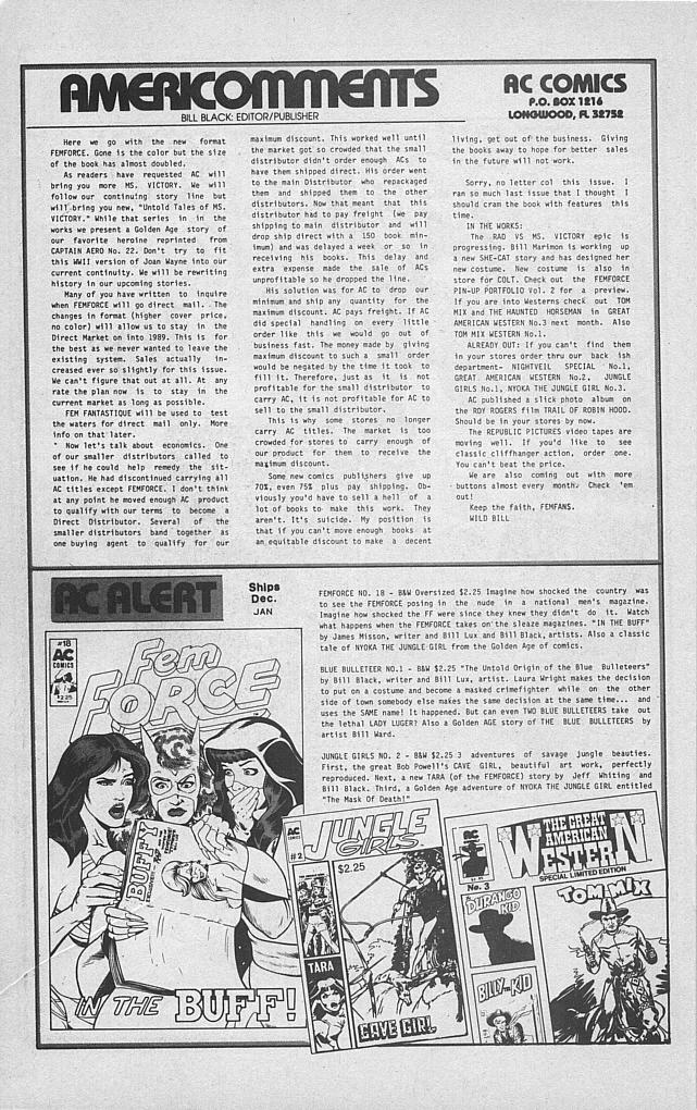 Read online Femforce comic -  Issue #16 - 33