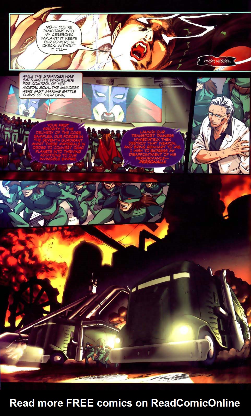 Read online Battle of the Planets/Witchblade comic -  Issue # Full - 32