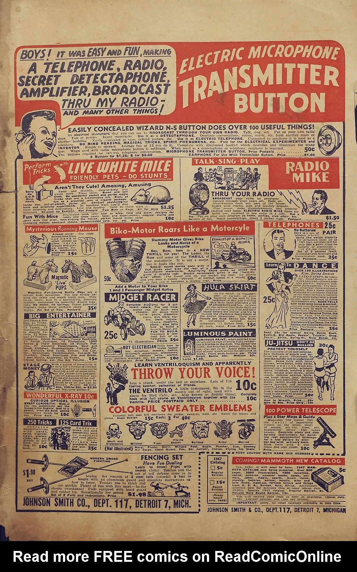 Read online Sparkler Comics comic -  Issue #54 - 51
