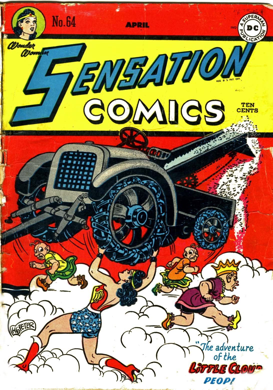 Read online Sensation (Mystery) Comics comic -  Issue #64 - 1