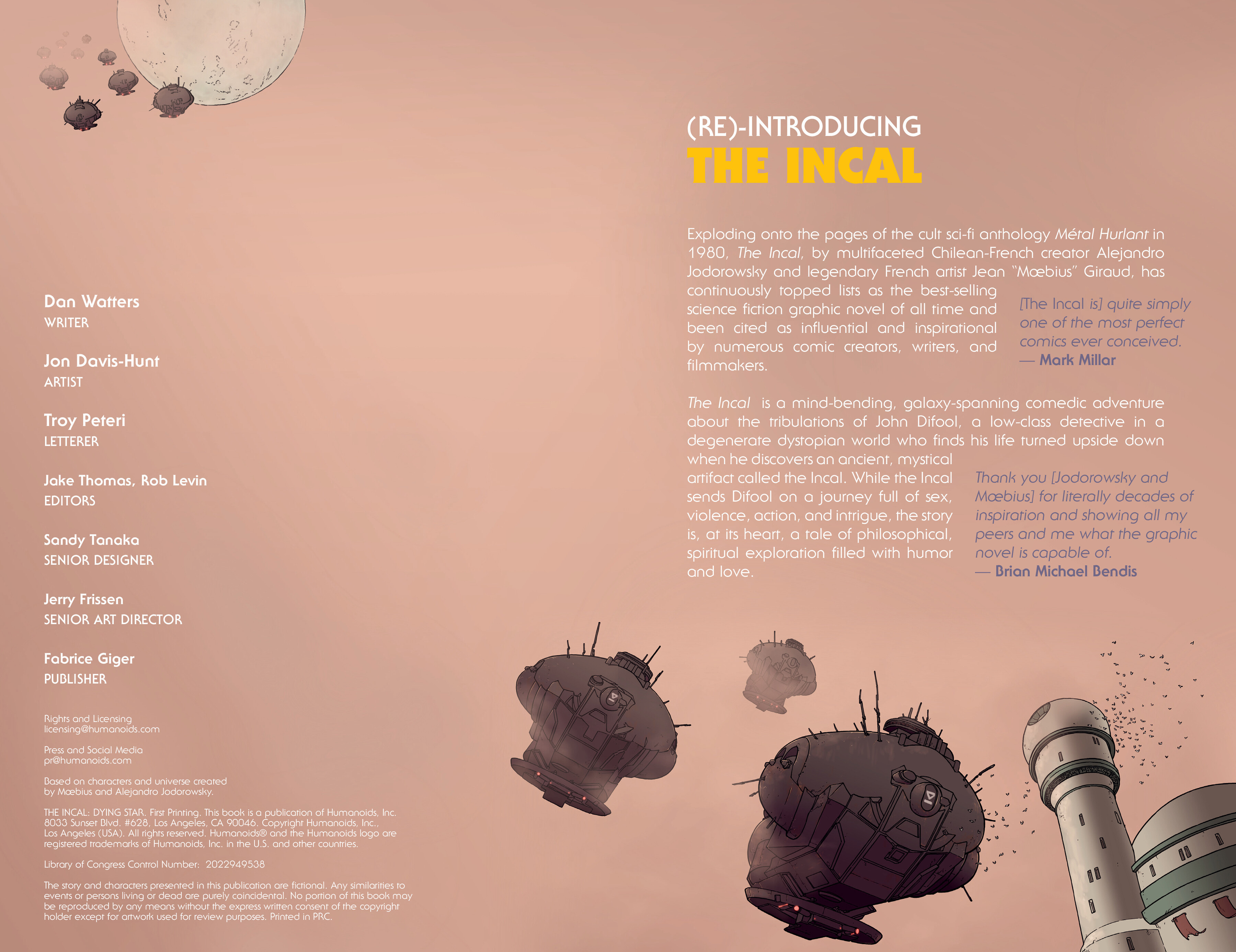 Read online The Incal: Dying Star comic -  Issue # Full - 3