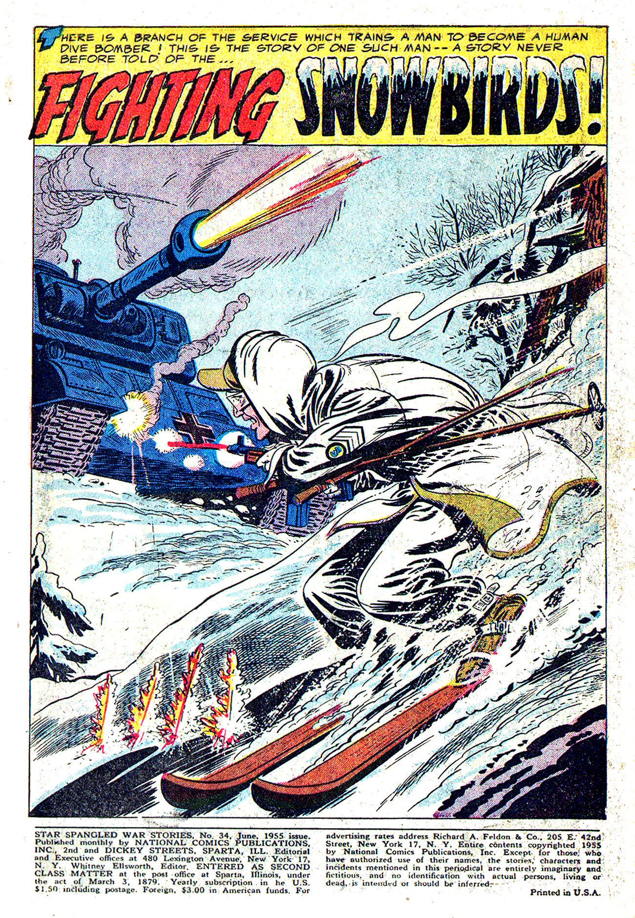 Read online Star Spangled War Stories (1952) comic -  Issue #34 - 3