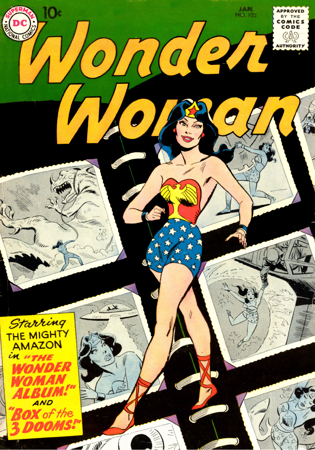 Read online Wonder Woman (1942) comic -  Issue #103 - 1