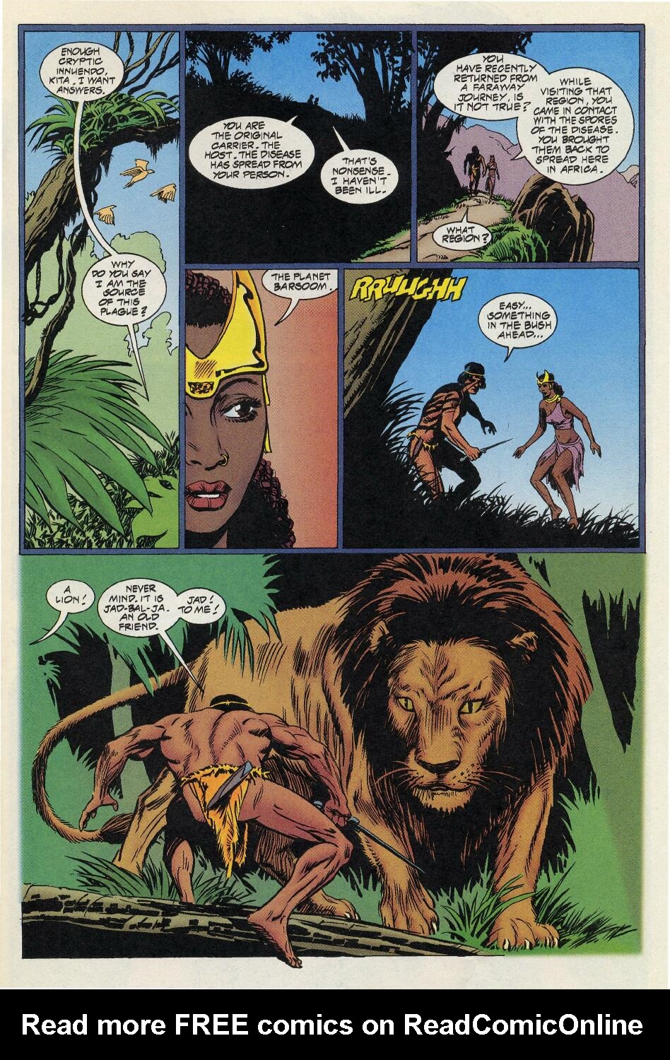 Read online Tarzan (1996) comic -  Issue #2 - 23