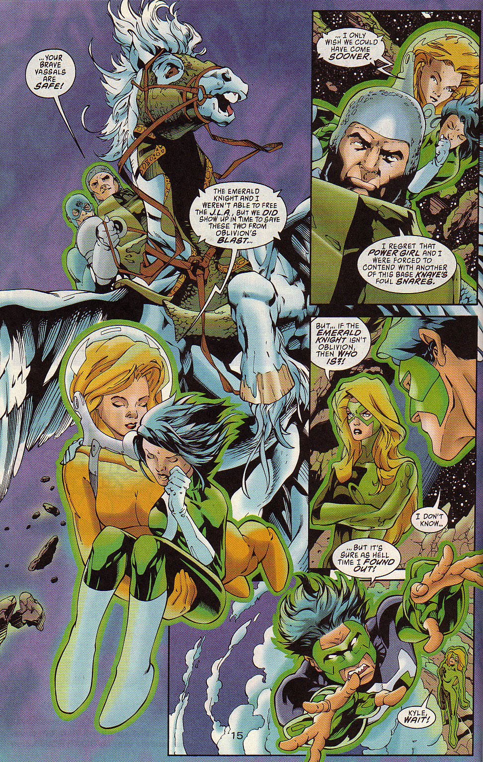 Read online Green Lantern: Circle of Fire comic -  Issue #7 - 16