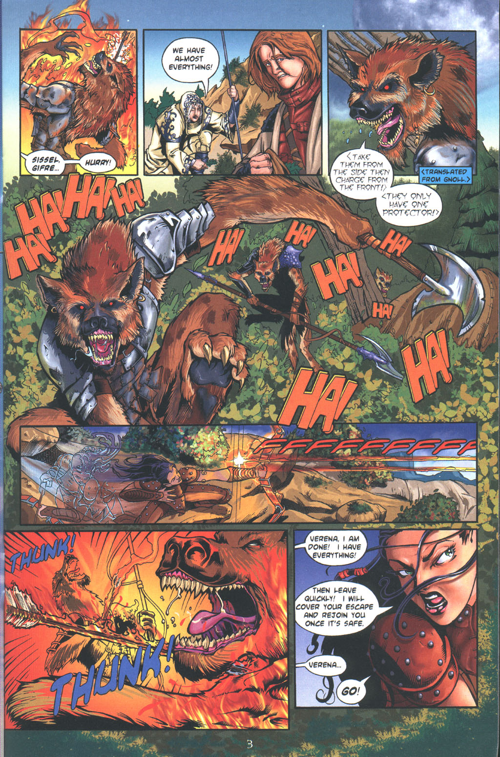 Read online Dungeons And Dragons: In The Shadow Of Dragons comic -  Issue #4 - 4