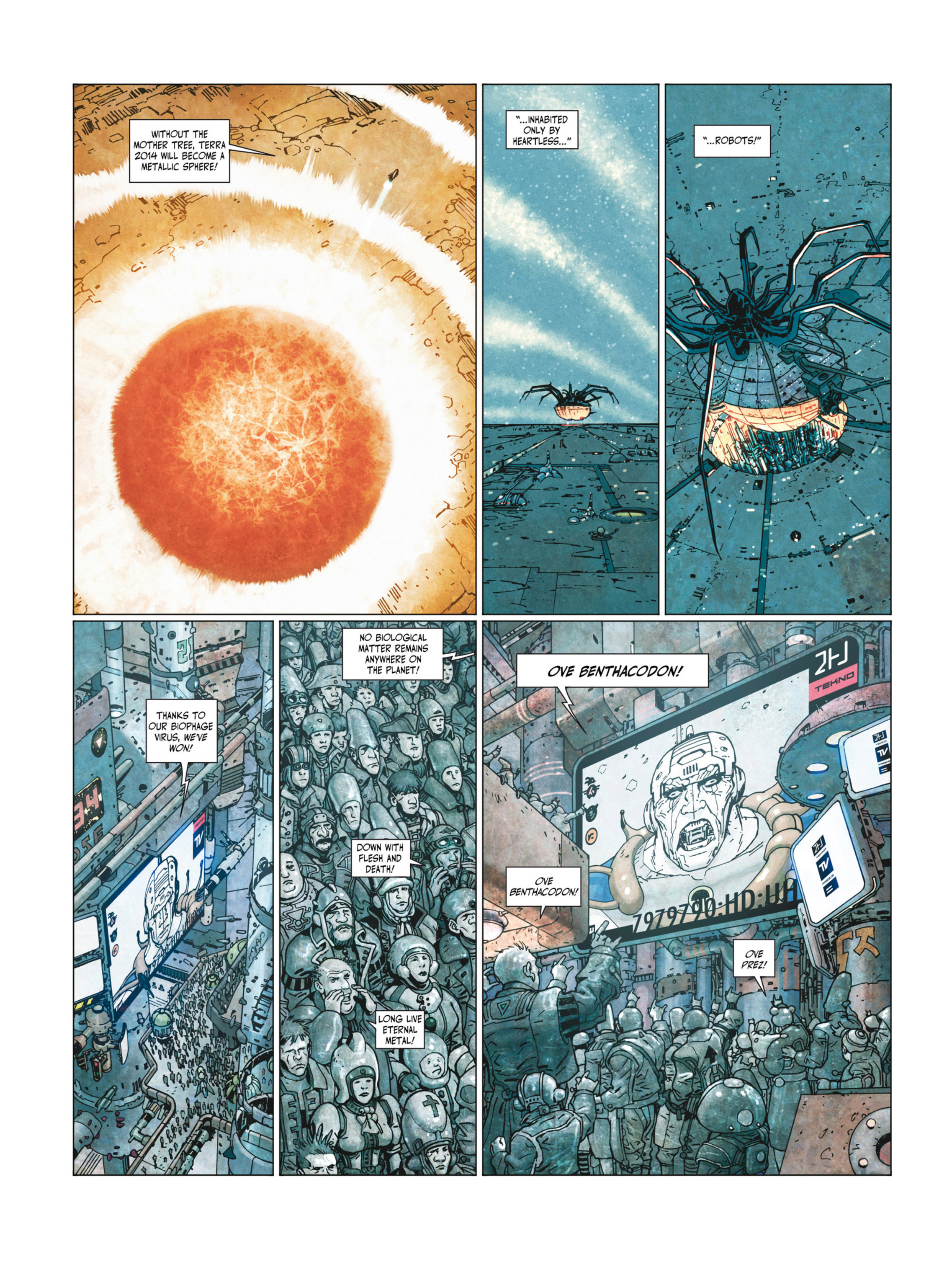 Read online Final Incal comic -  Issue #1 - 54