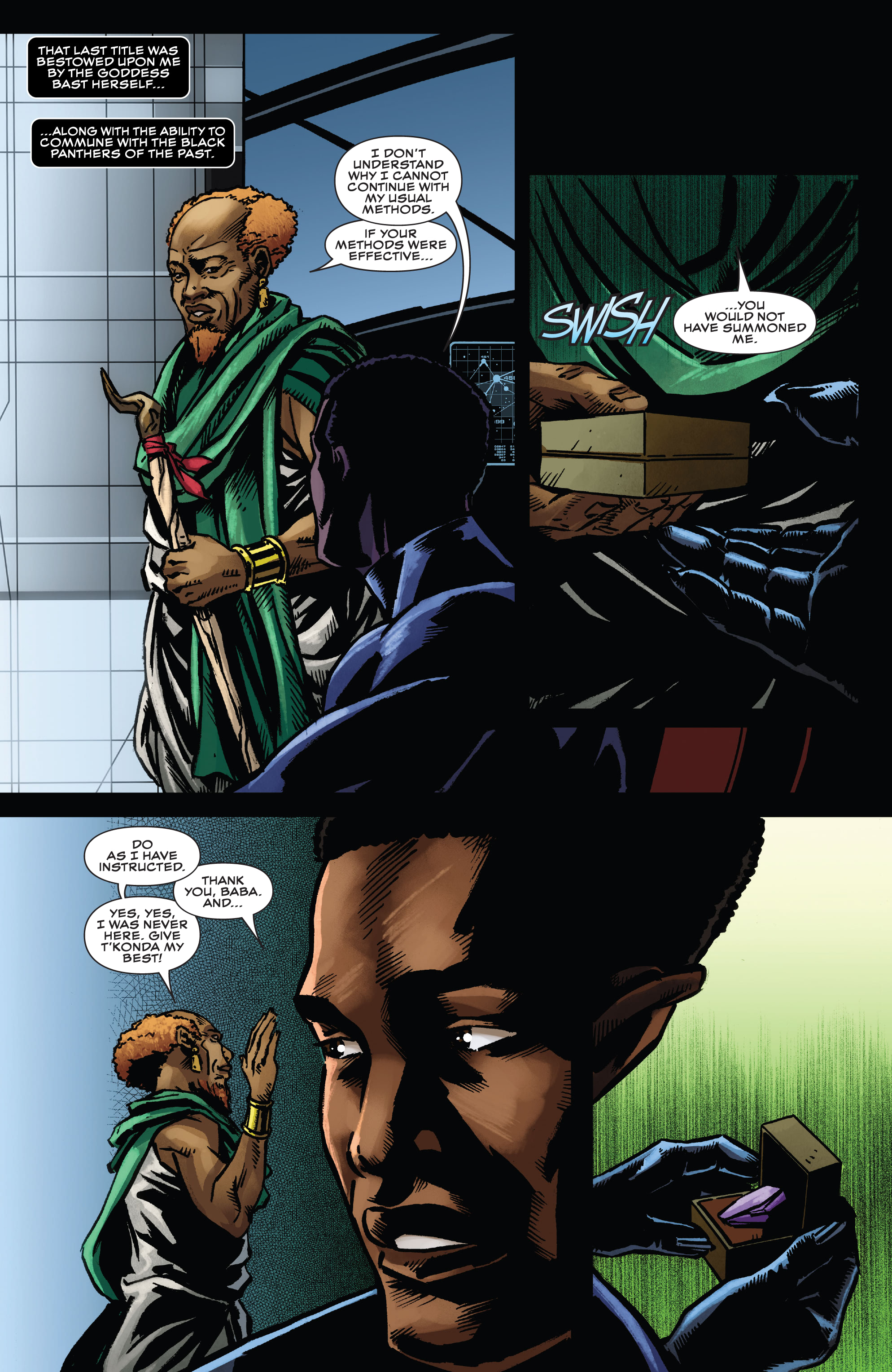 Read online Marvel's Voices: Wakanda Forever comic -  Issue #1 - 6