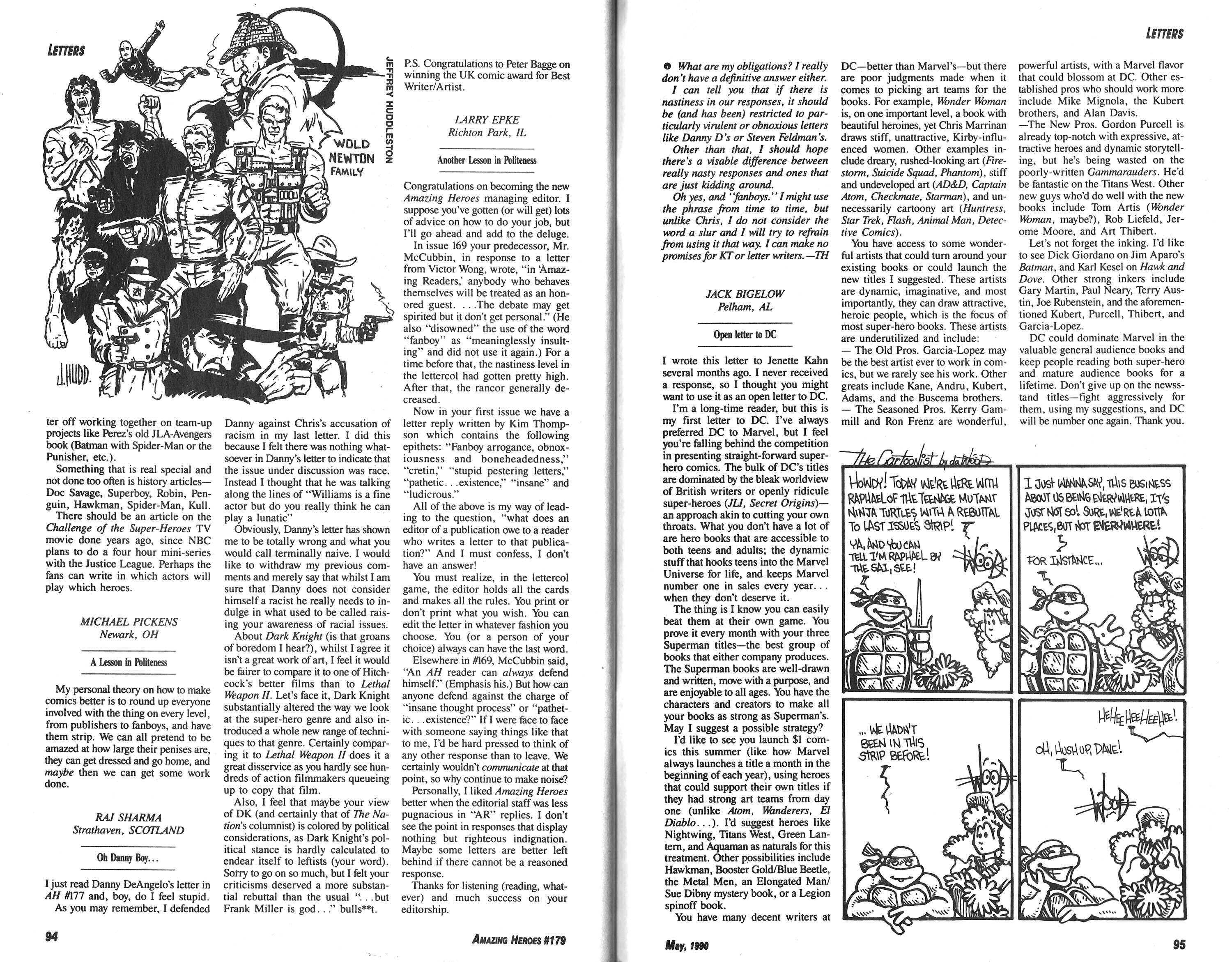 Read online Amazing Heroes comic -  Issue #179 - 48