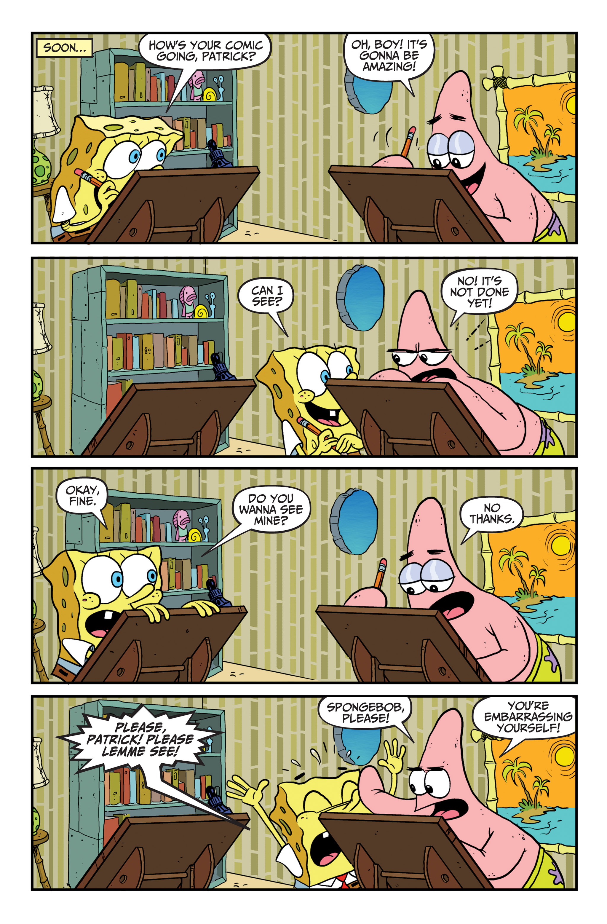 Read online Free Comic Book Day 2014 comic -  Issue # SpongeBob Freestyle Funnies 2014 - 26
