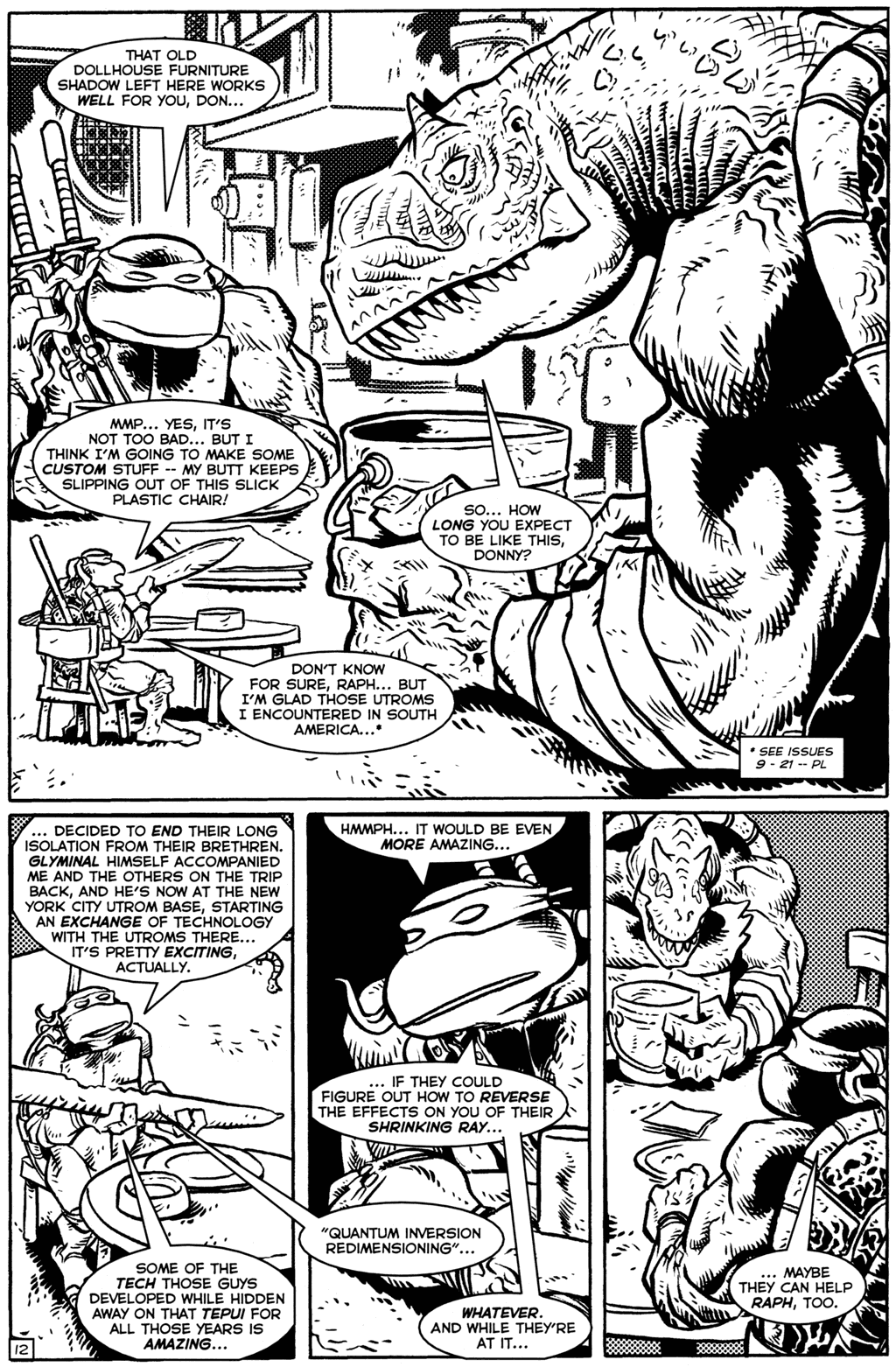 Read online TMNT: Teenage Mutant Ninja Turtles comic -  Issue #23 - 13