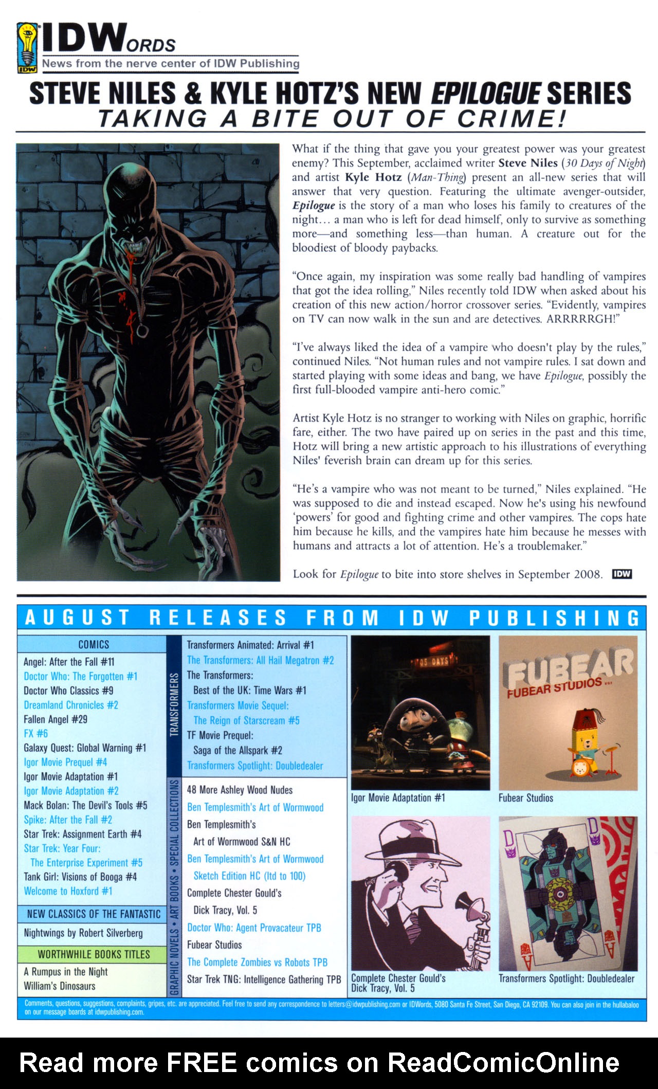 Read online Fallen Angel comic -  Issue #29 - 26