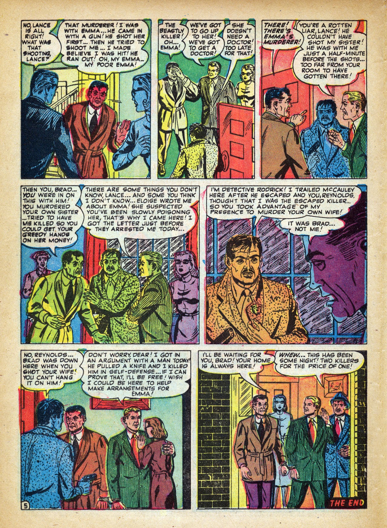 Read online Amazing Detective Cases comic -  Issue #10 - 24