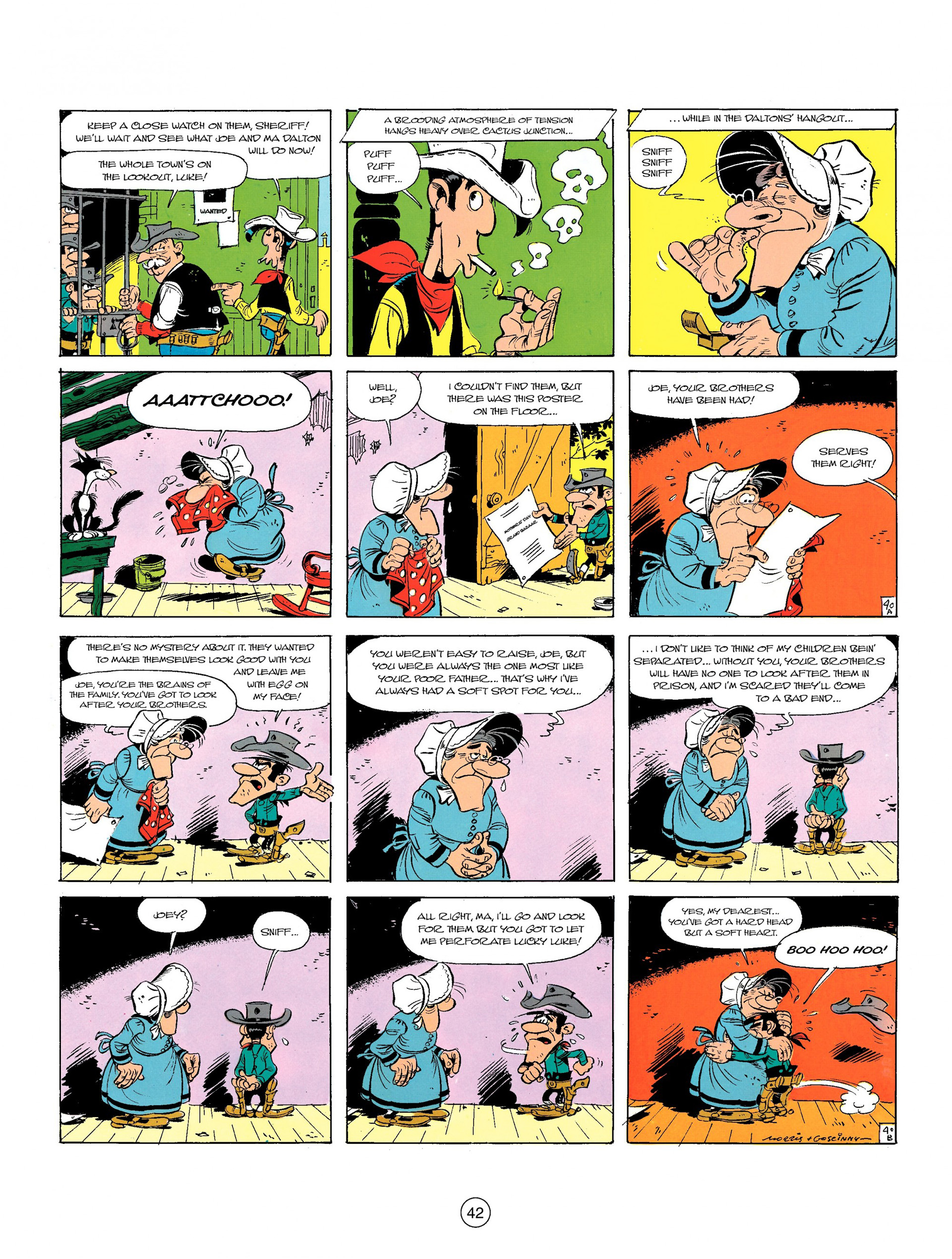 Read online A Lucky Luke Adventure comic -  Issue #6 - 42