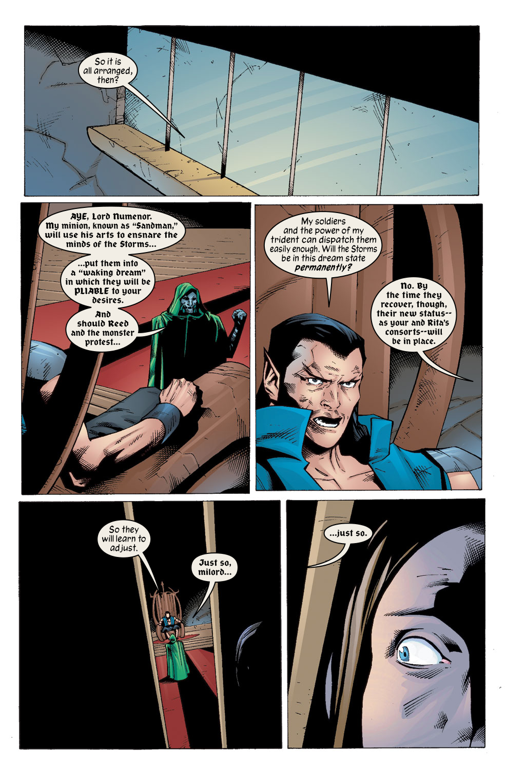 Read online Marvel 1602: Fantastick Four comic -  Issue #5 - 5