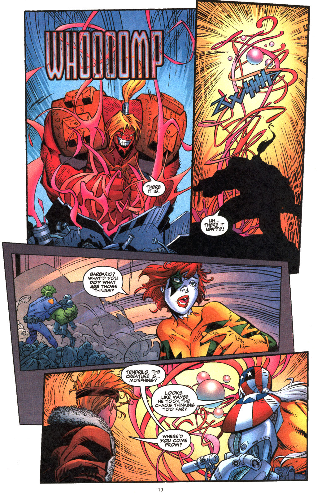Read online Shattered Image comic -  Issue #3 - 19
