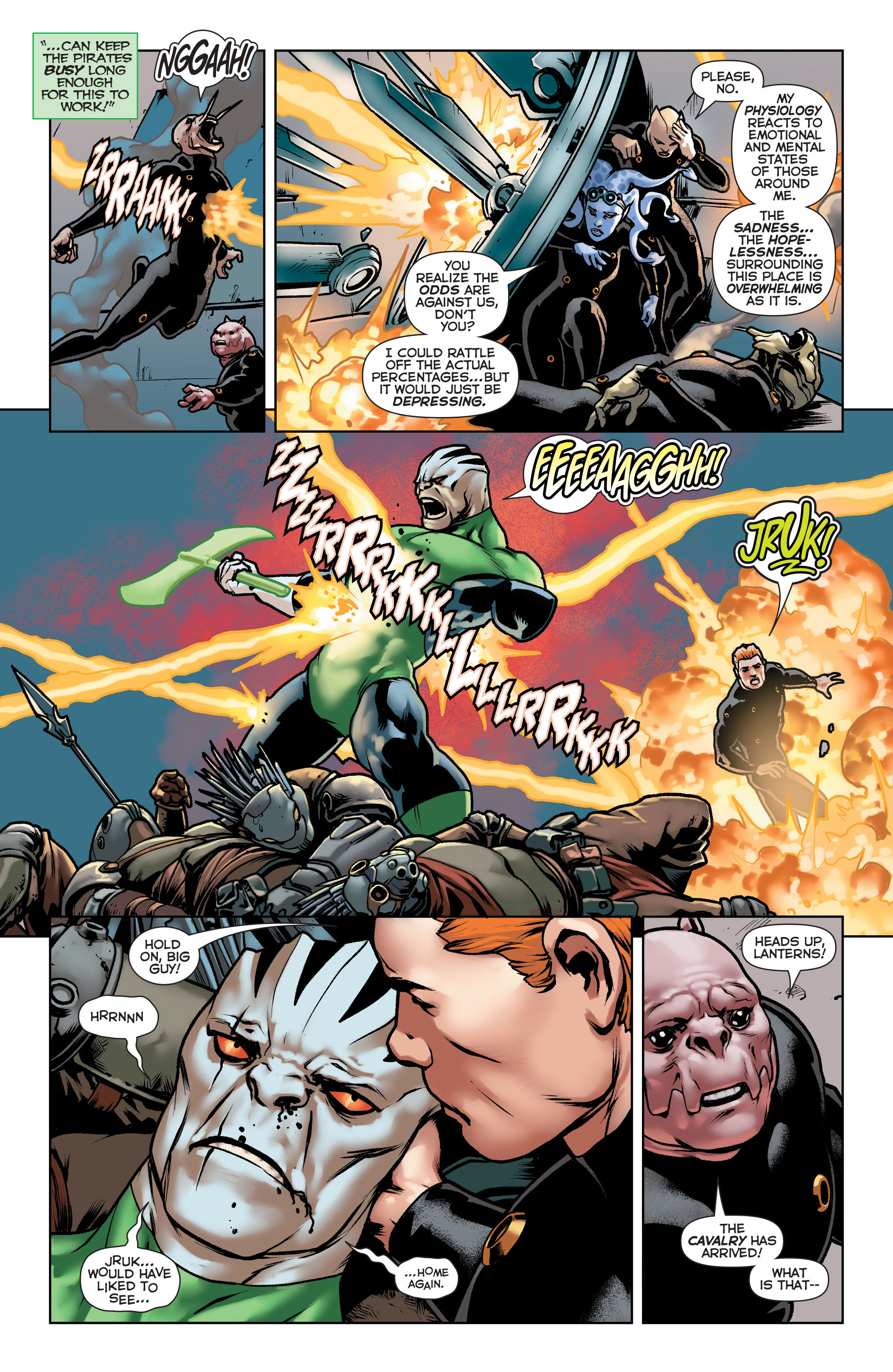 Read online Green Lantern: Lost Army comic -  Issue #5 - 14