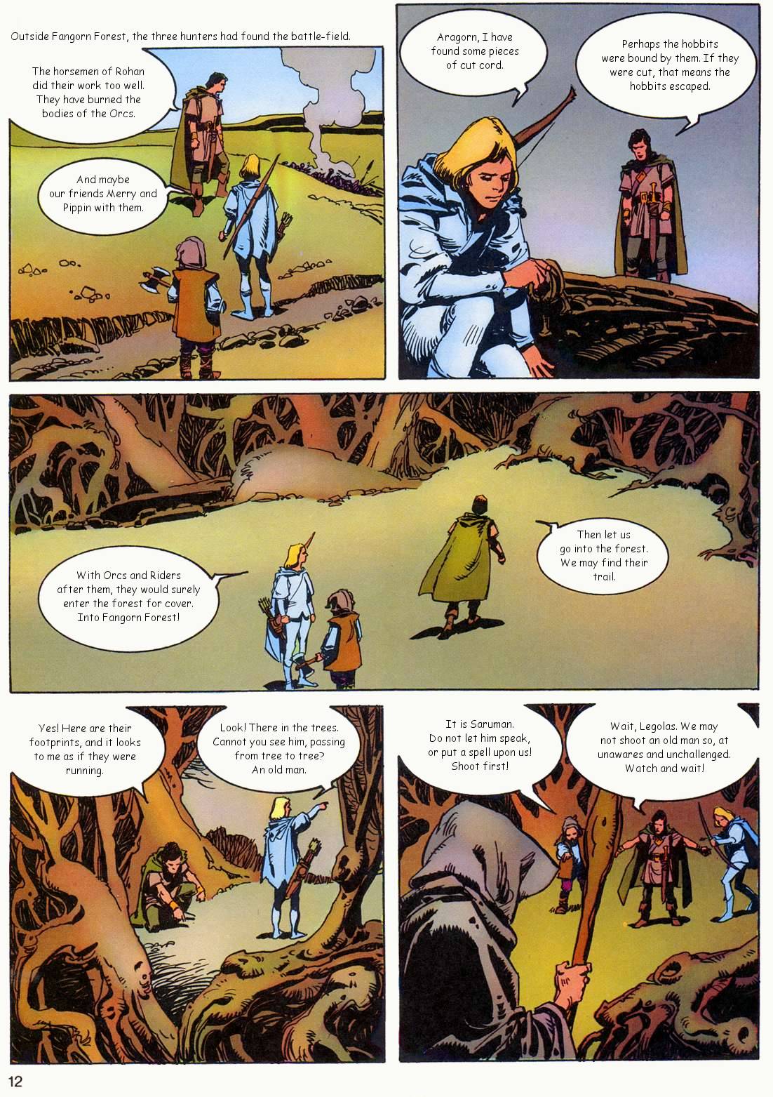 Read online El Señor de los Anillos comic -  Issue #3 - 9