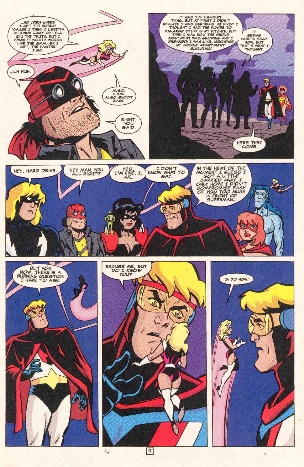 Read online Young Heroes in Love comic -  Issue #4 - 10