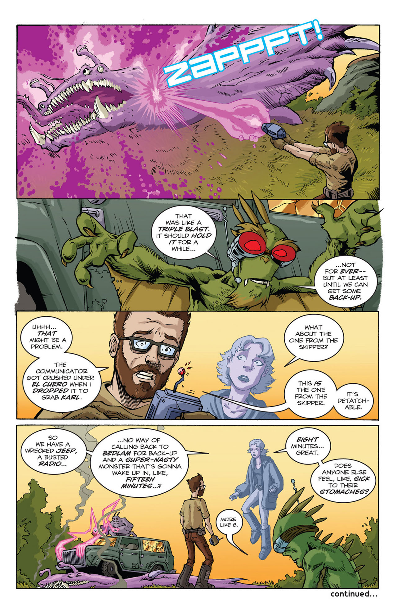 Read online The Perhapanauts: Danger Down Under! comic -  Issue #4 - 15