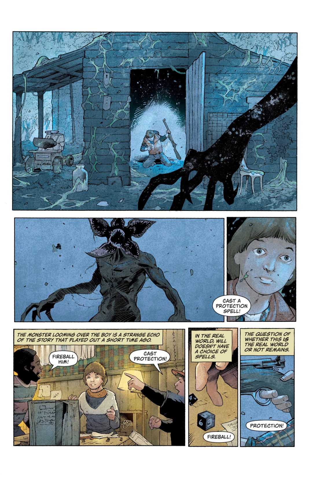 Read online Stranger Things comic -  Issue # _Ashcan - 5