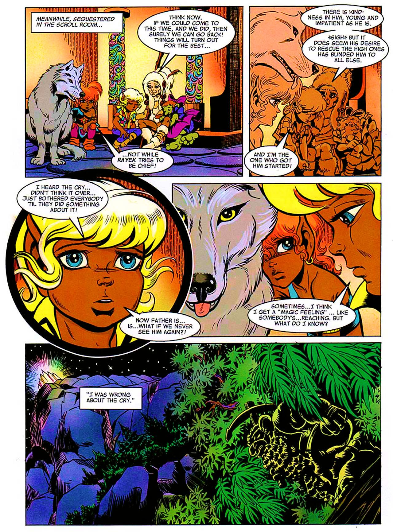 Read online ElfQuest: Kings of the Broken Wheel comic -  Issue #8 - 26