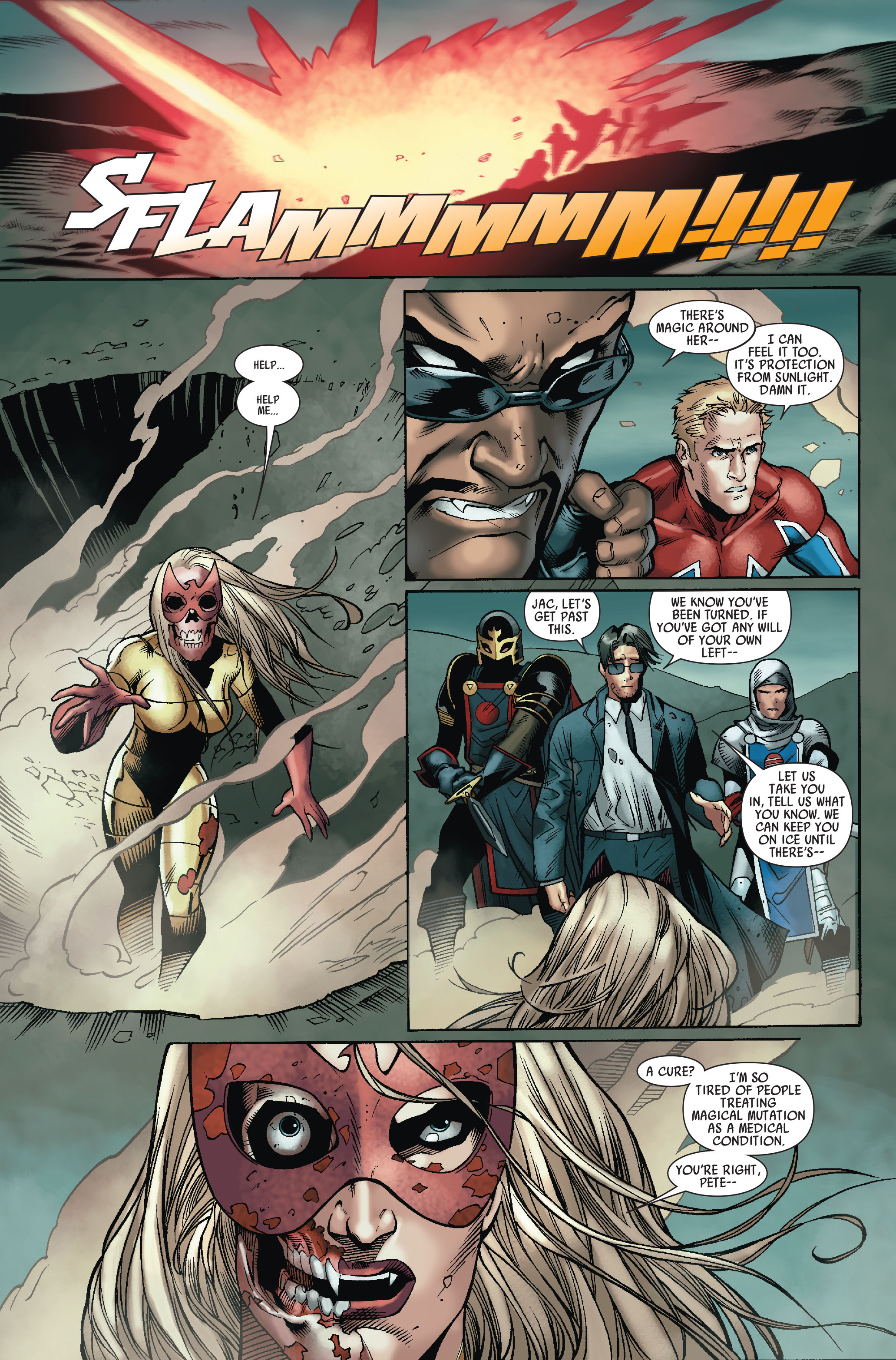 Read online Captain Britain and MI13 comic -  Issue #13 - 16
