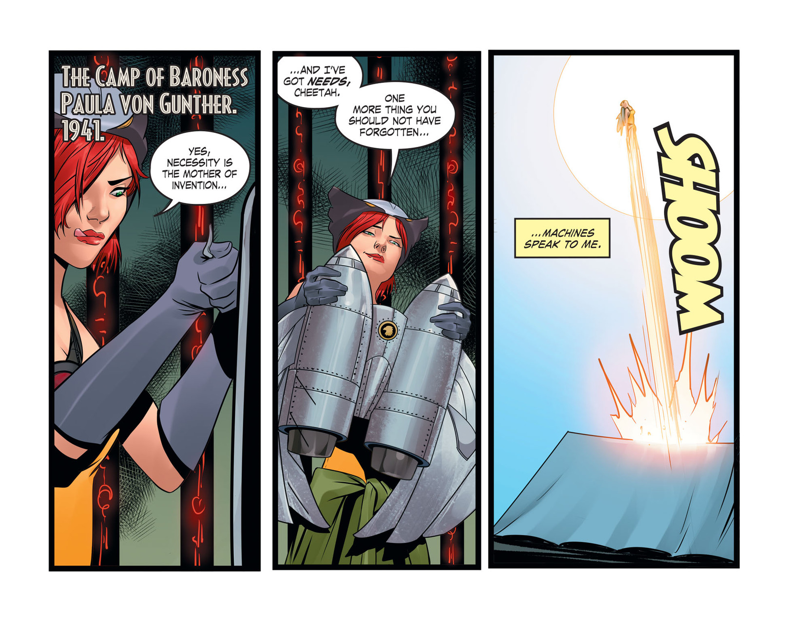 Read online DC Comics: Bombshells comic -  Issue #65 - 21