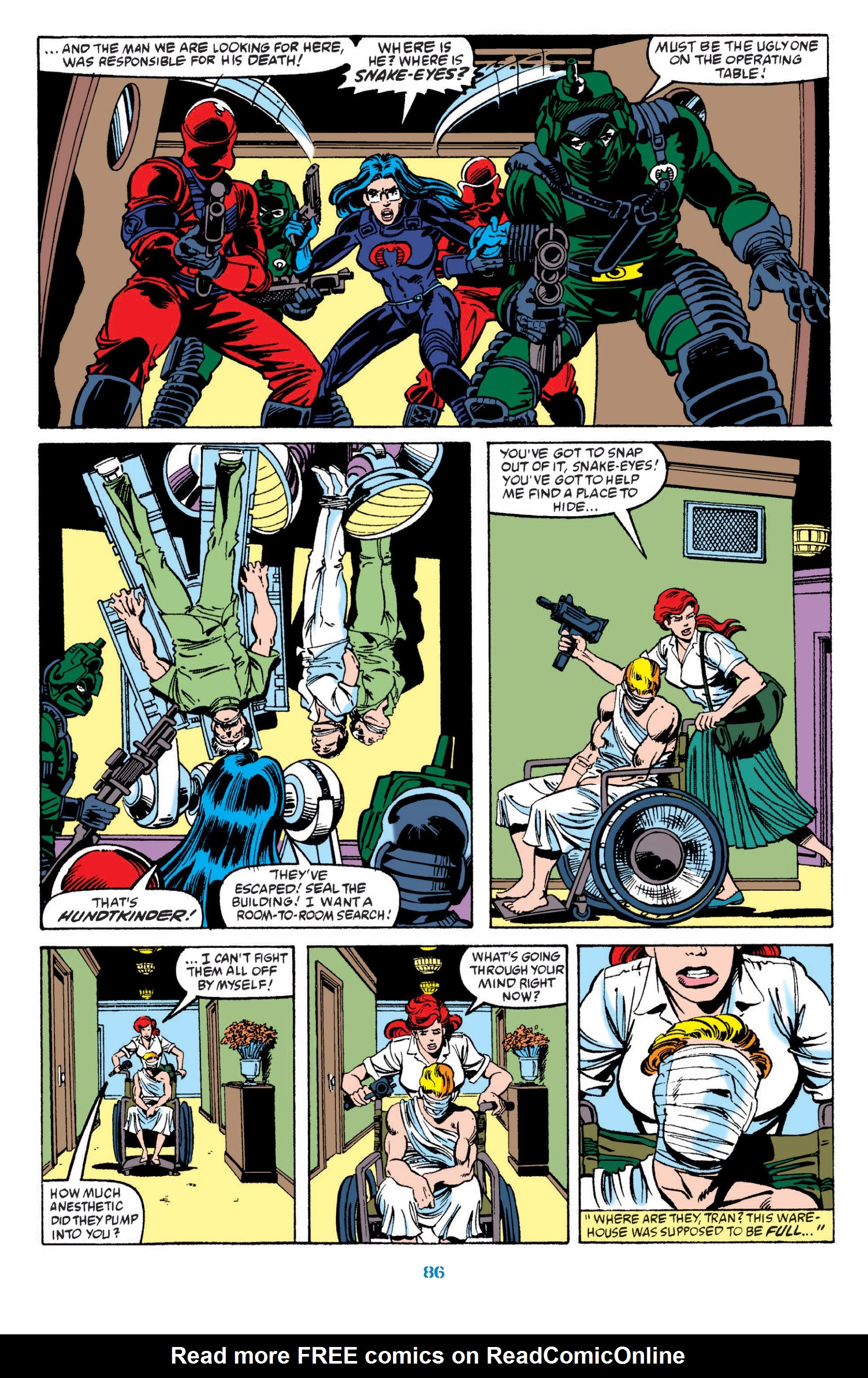 Read online Classic G.I. Joe comic -  Issue # TPB 10 (Part 1) - 87