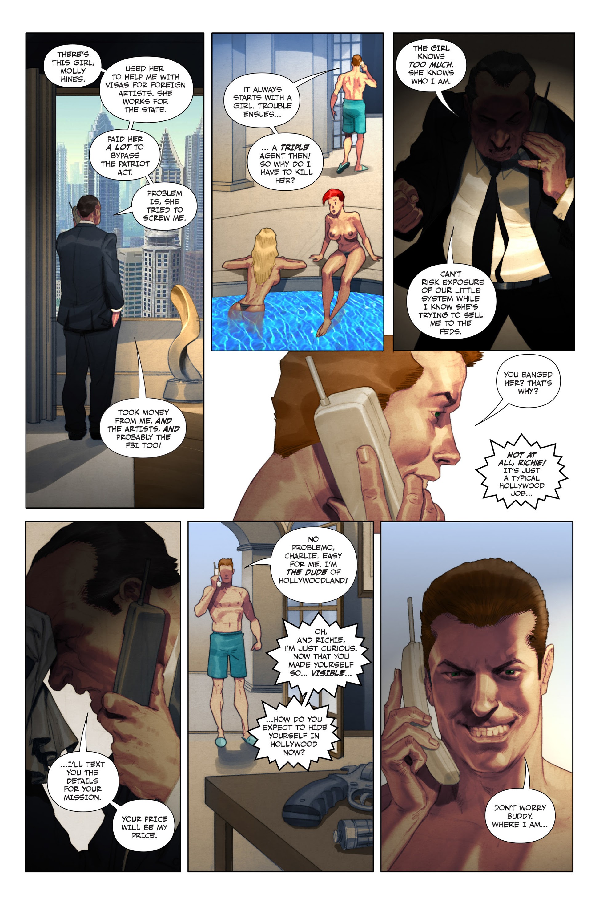 Read online One-Hit Wonder comic -  Issue #1 - 8