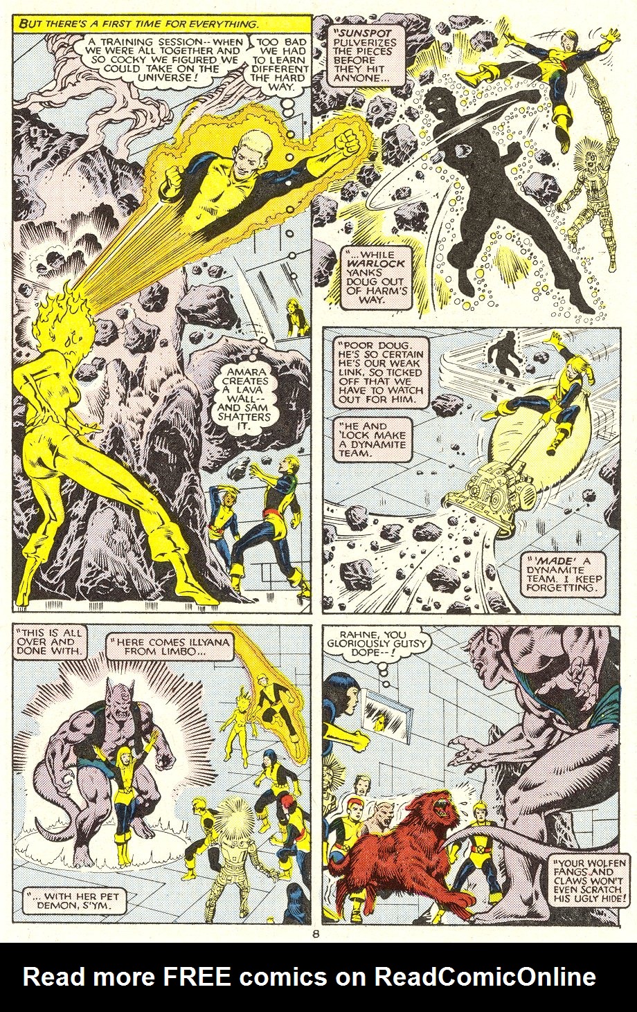 Read online The New Mutants comic -  Issue #39 - 9