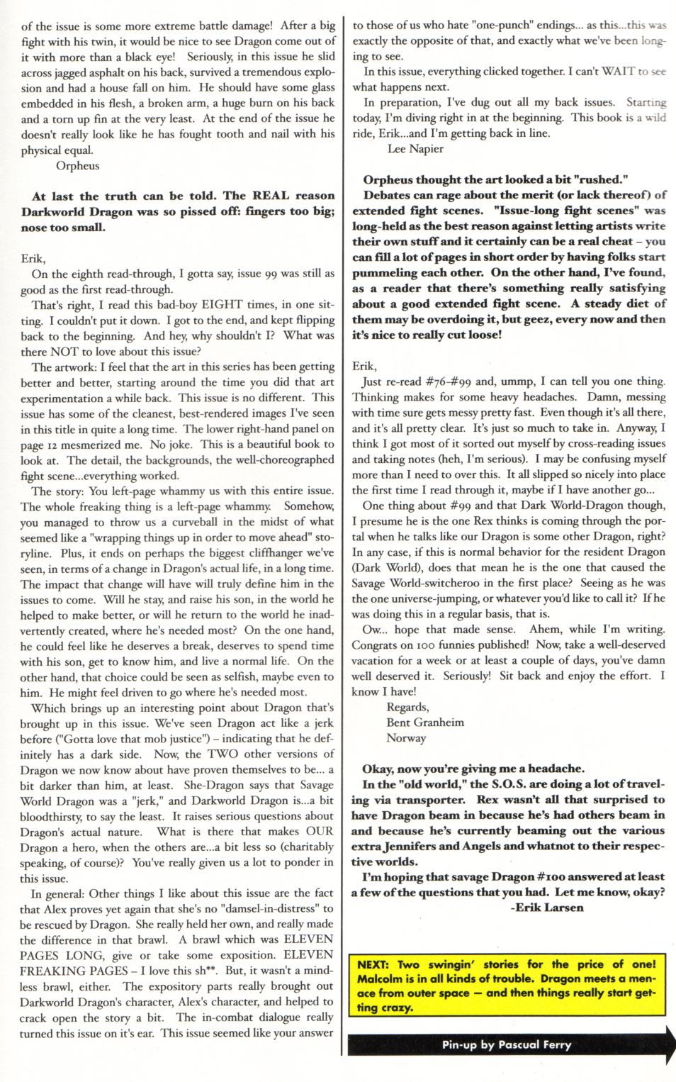 Read online The Savage Dragon (1993) comic -  Issue #101 - 26