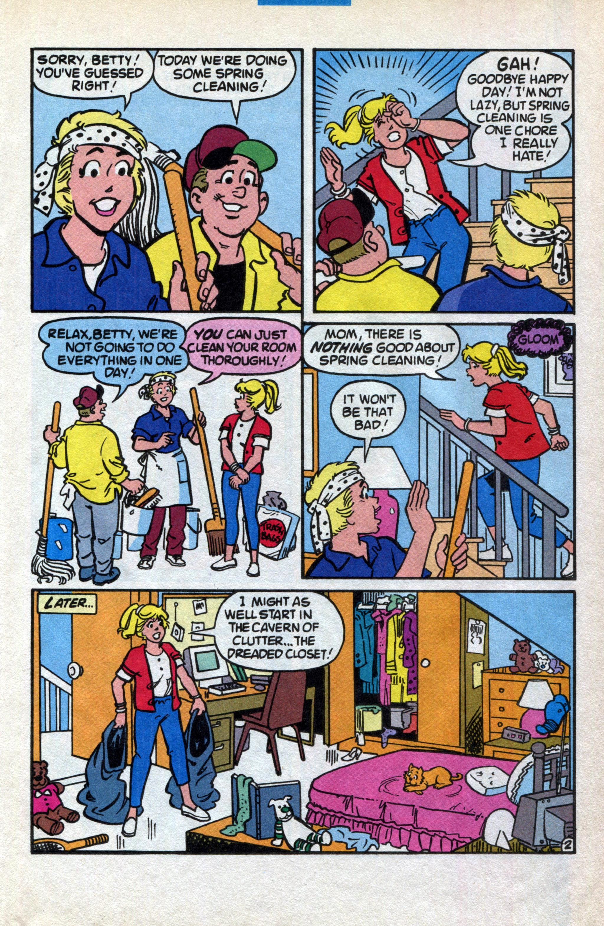 Read online Betty comic -  Issue #74 - 19