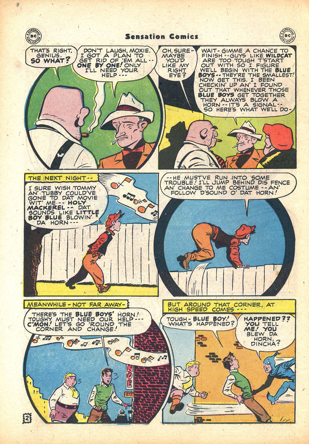 Read online Sensation (Mystery) Comics comic -  Issue #63 - 18