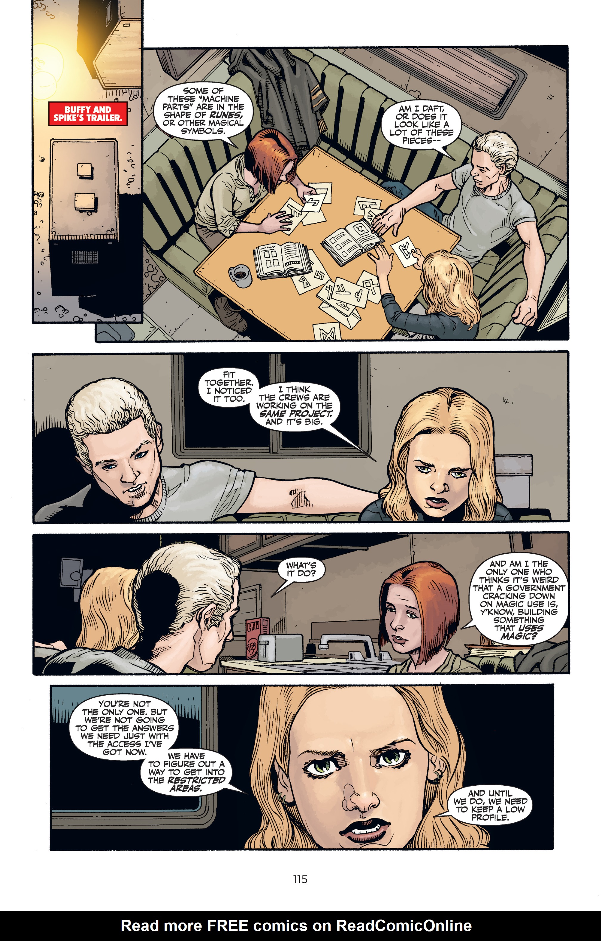 Read online Buffy the Vampire Slayer Season 11 comic -  Issue # _Library Edition (Part 2) - 16