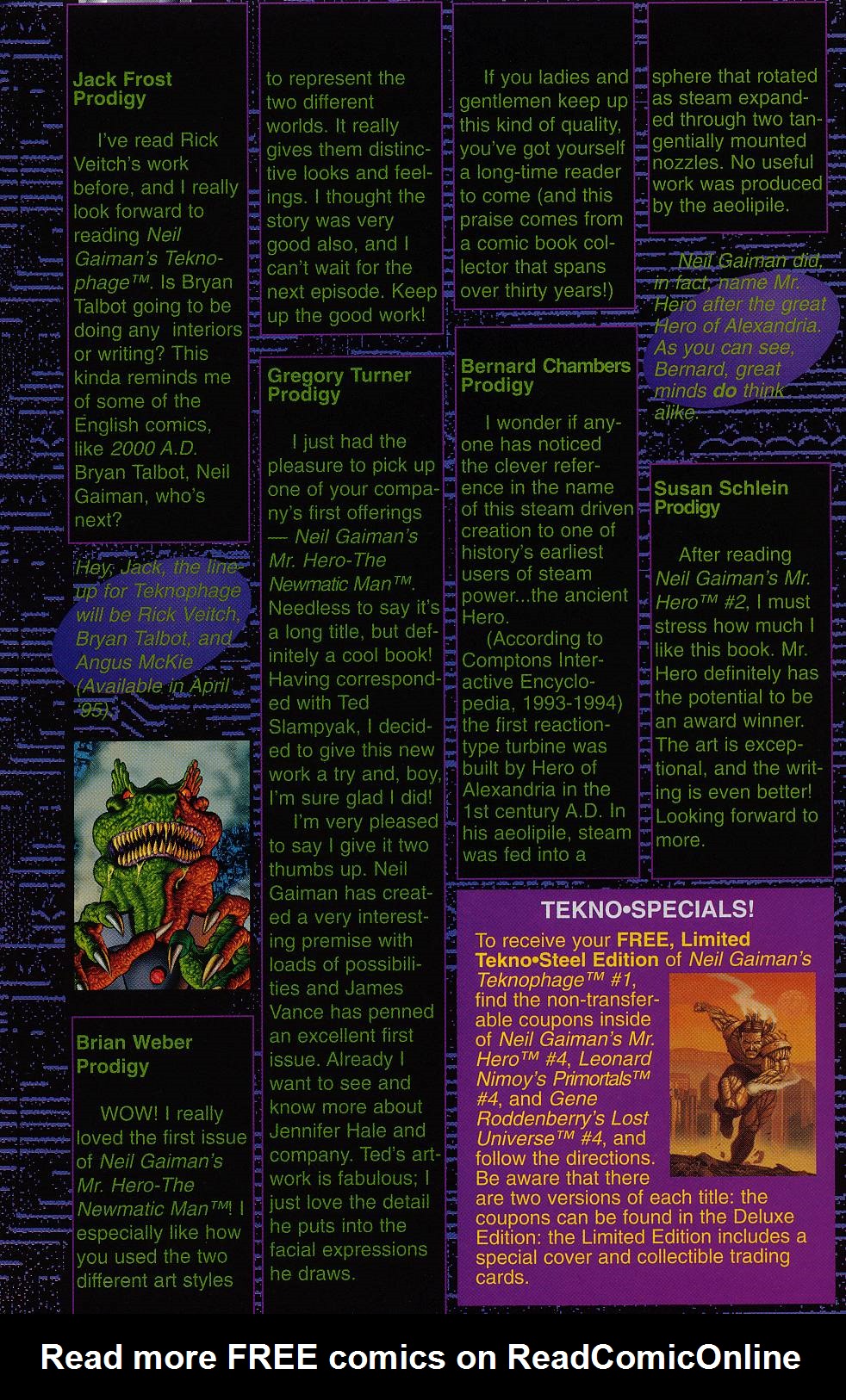 Read online Neil Gaiman's Mr. Hero - The Newmatic Man (1995) comic -  Issue #3 - 28