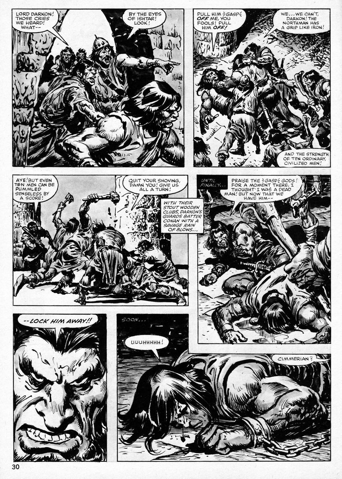 Read online The Savage Sword Of Conan comic -  Issue #77 - 30