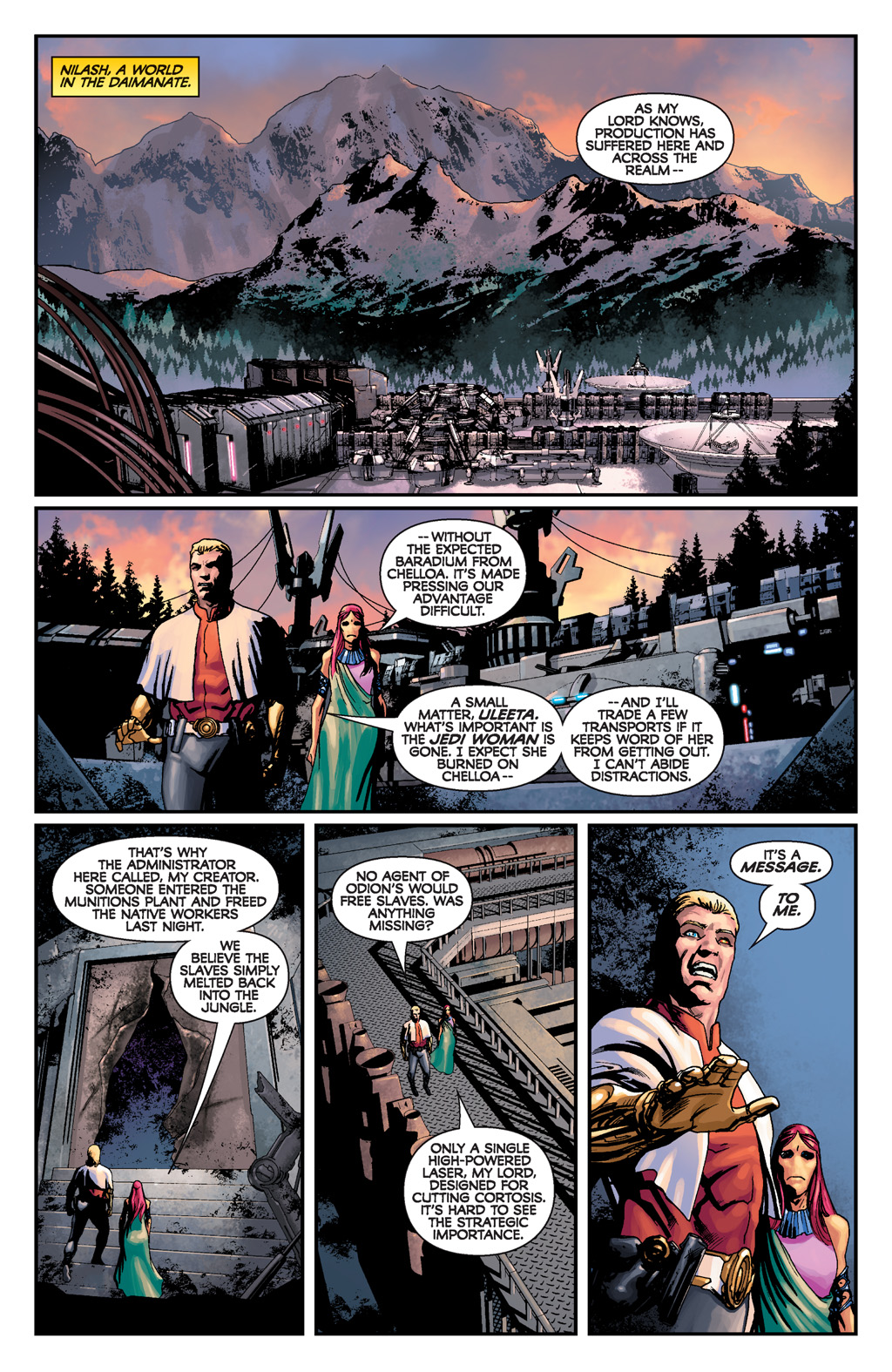 Read online Star Wars: Knight Errant comic -  Issue #5 - 21