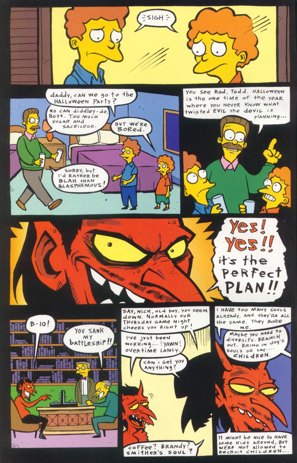 Read online Treehouse of Horror comic -  Issue #6 - 3