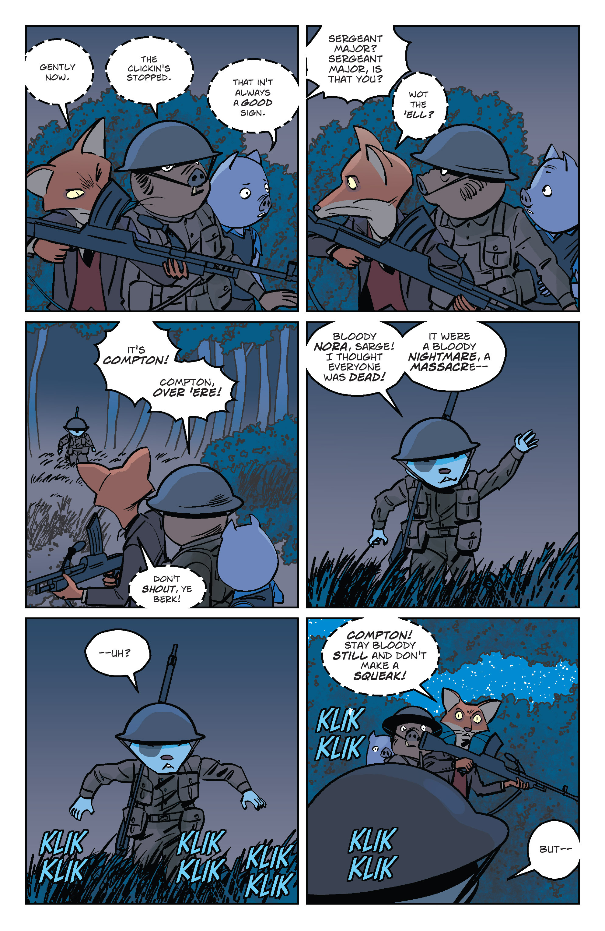 Read online Wild's End: The Enemy Within comic -  Issue #5 - 13